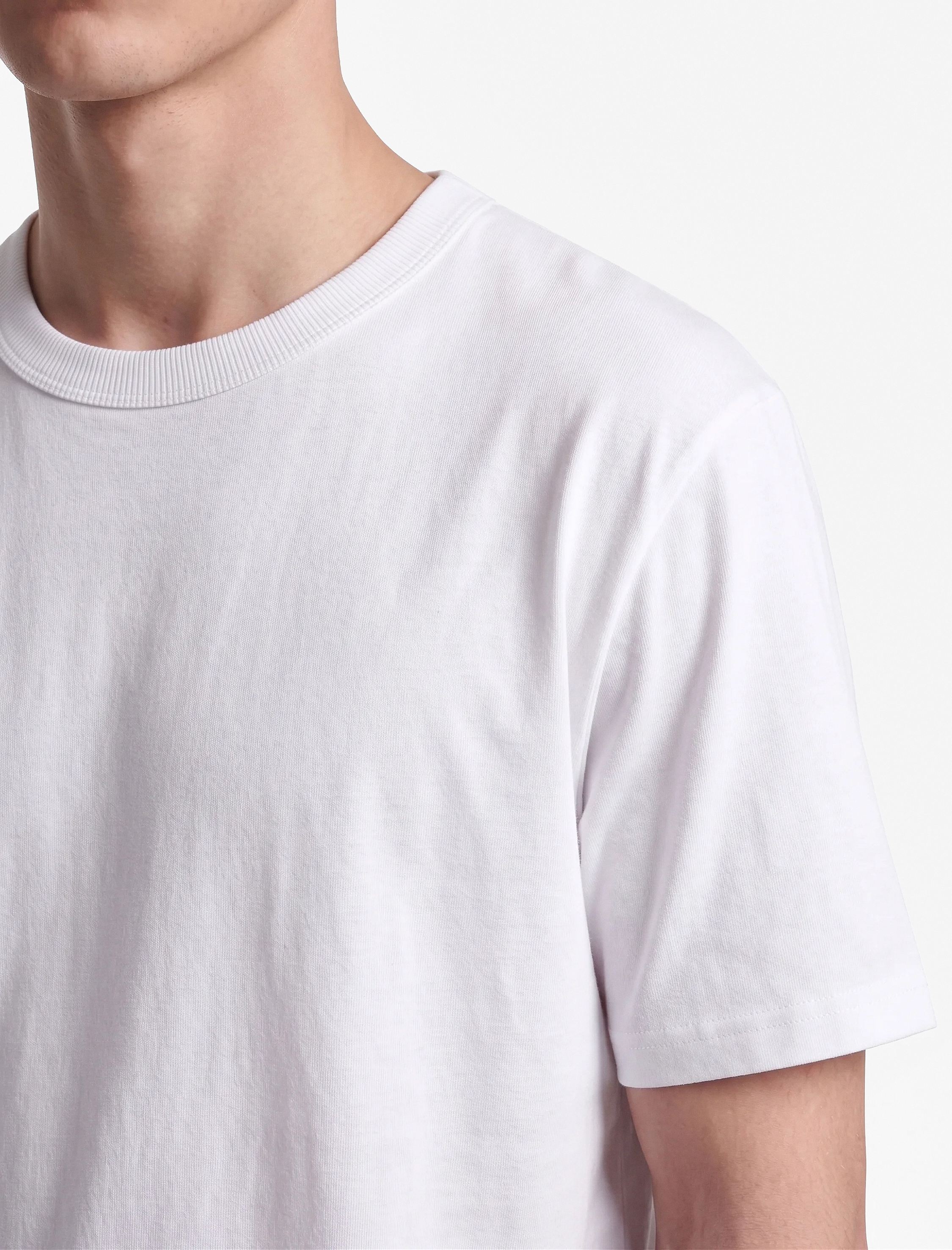 Koton Regular Fit Kısa Kollu Bisiklet Yaka Pamuklu Basic Tişört görsel 5