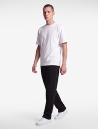 Straight Fit Cepli Şardonlu Beli Lastikli Kışlık Eşofman Altı
