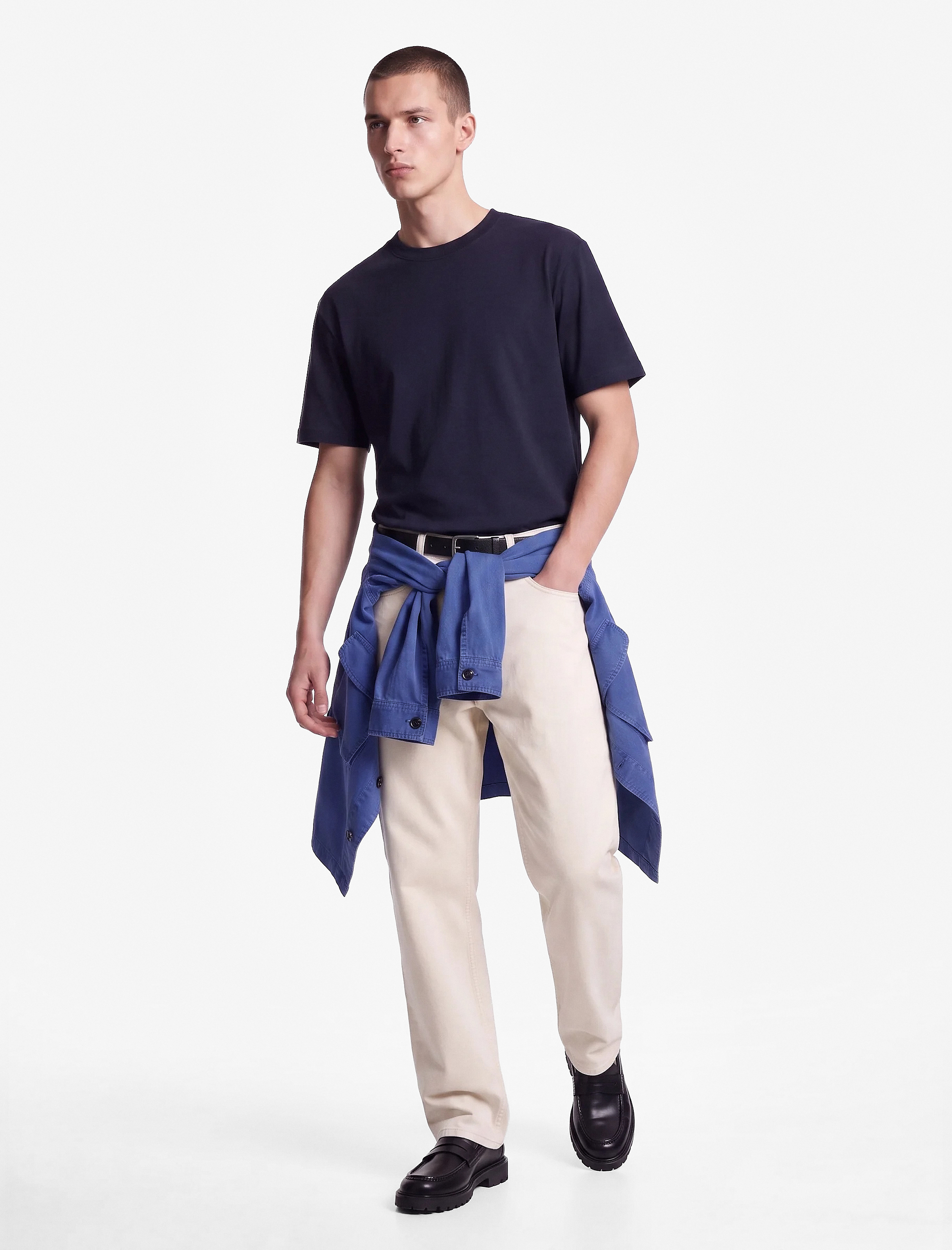 Koton Pamuklu Kısa Kollu Regular Fit Bisiklet Yaka Basic Tişört