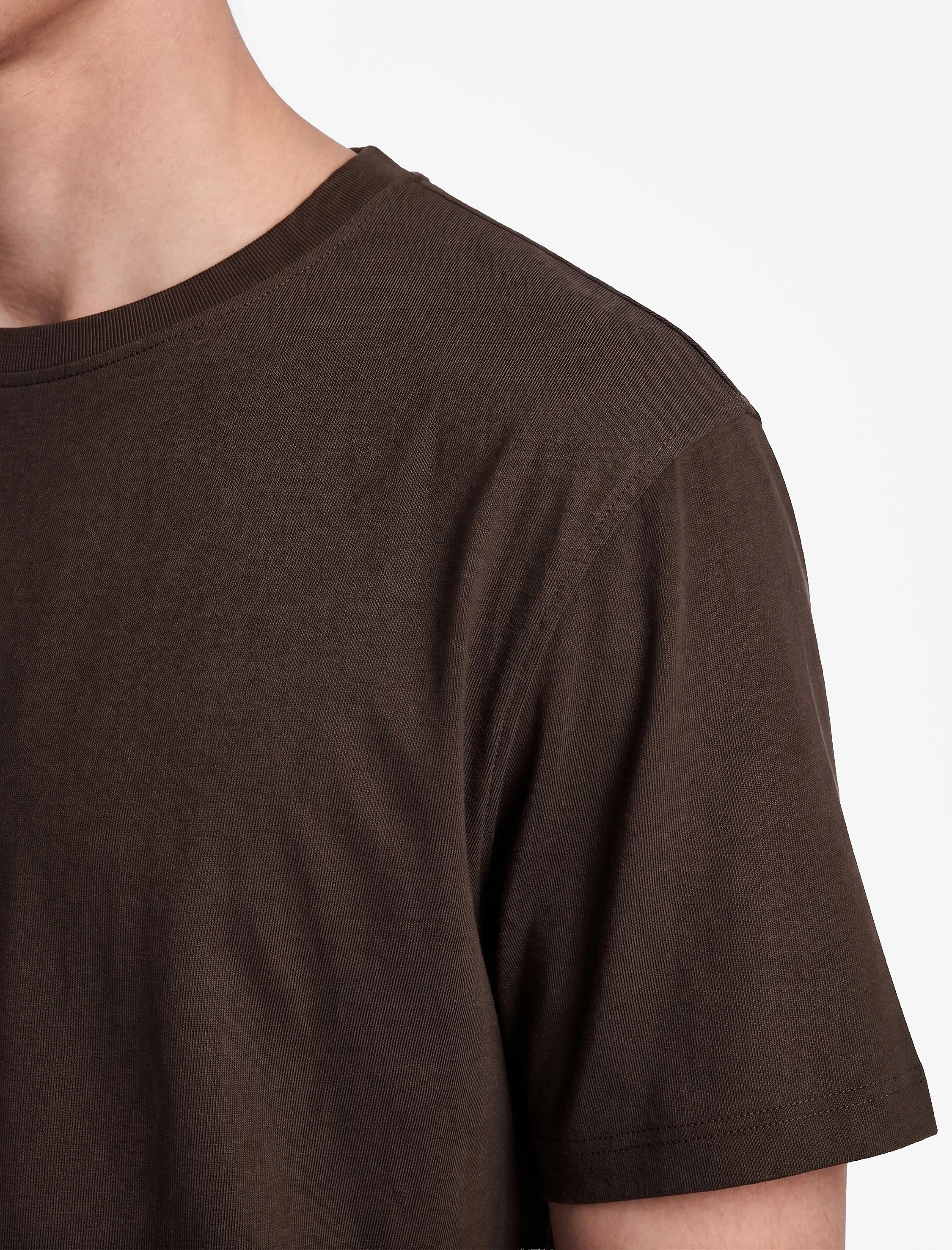 Koton Pamuklu Kısa Kollu Bisiklet Yaka Slim Fit Erkek Basic Tişört görsel 5
