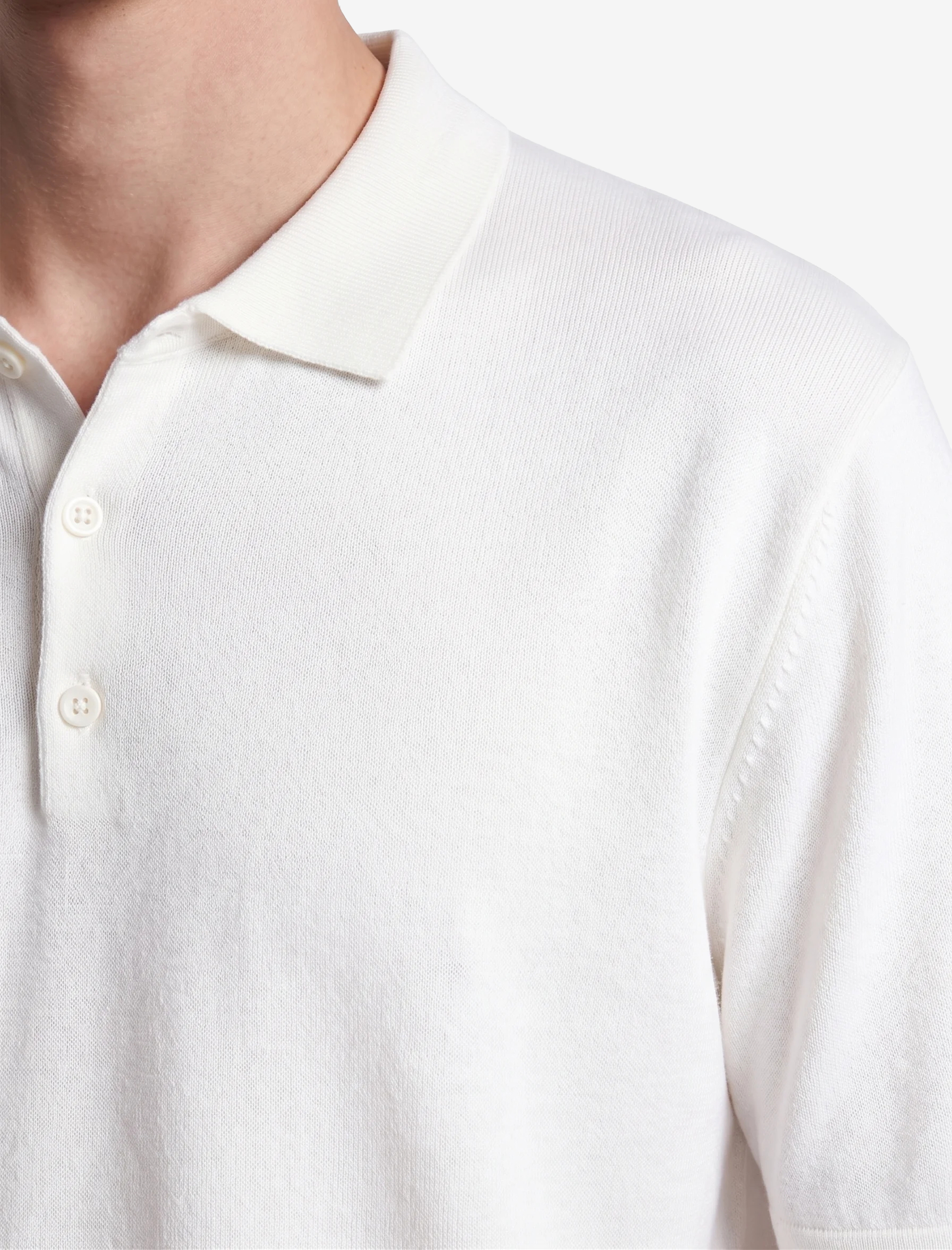 Koton Regular Fit Düğmeli Polo Yaka Pamuklu Kısa Kollu Triko Tişört görsel 4