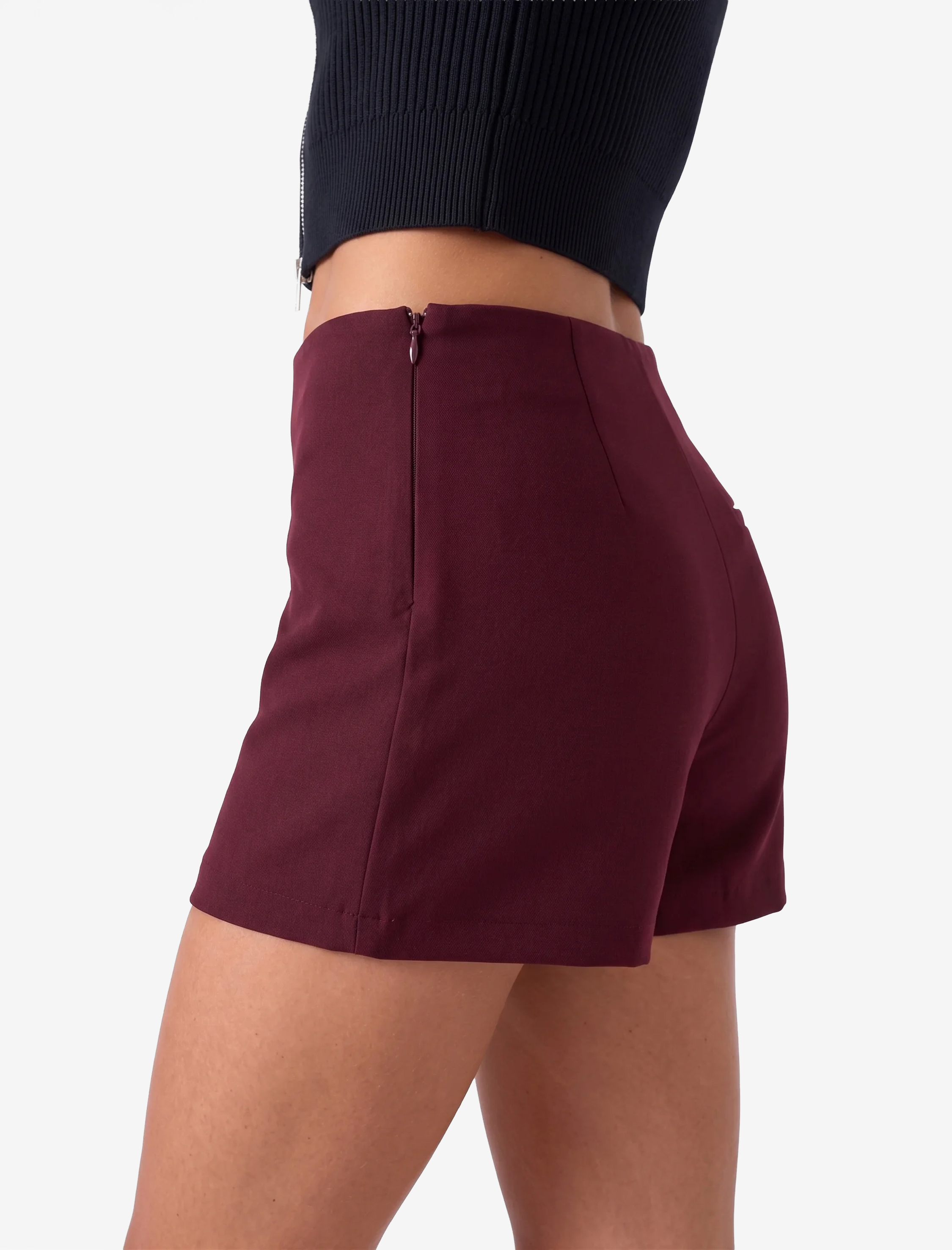 Koton Slim Fit Cep Detaylı Mini Şort Etek görsel 4
