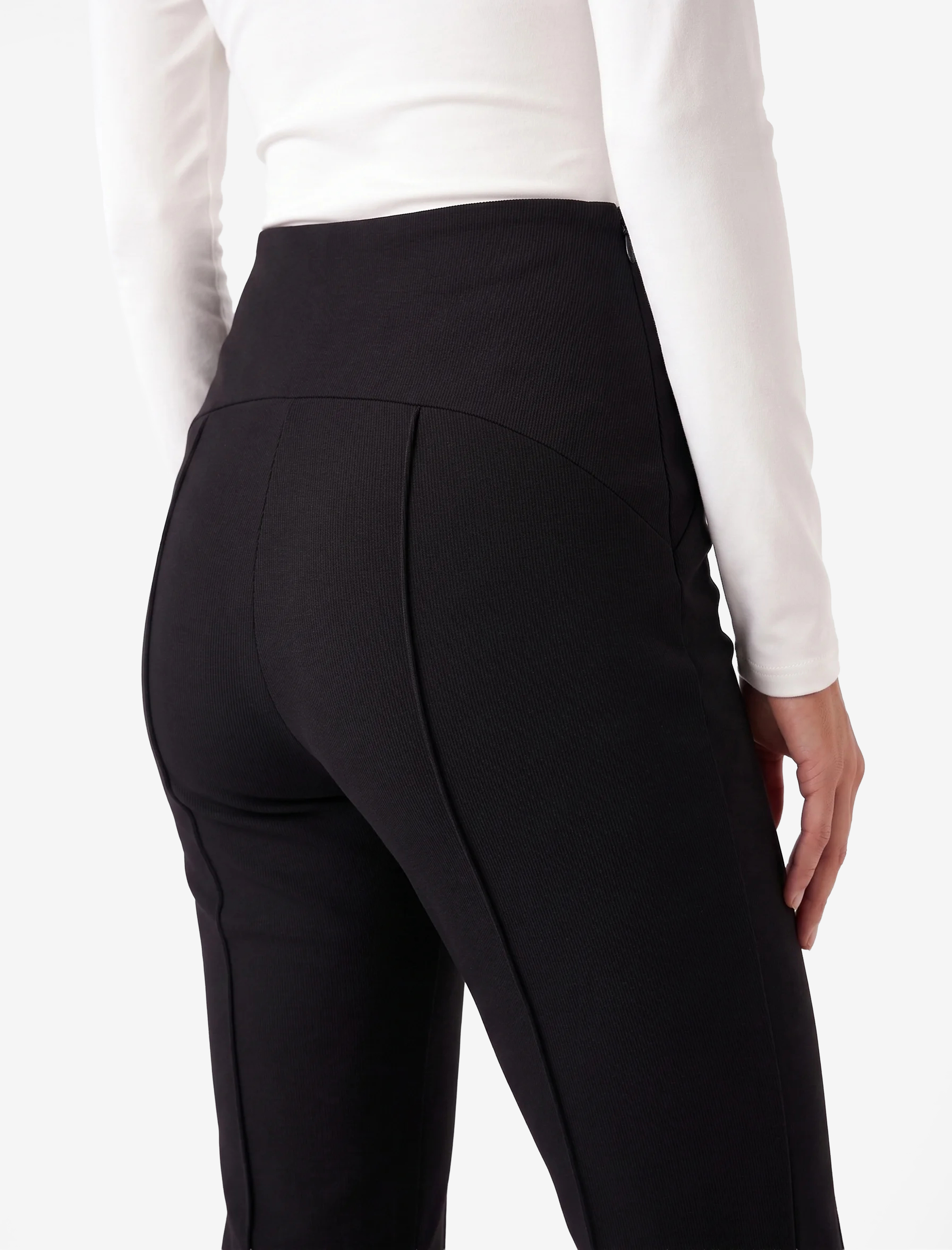 Koton Normal Bel Straight Fit Pantolon görsel 4