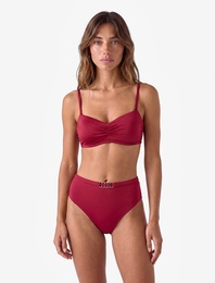 Aksesuar Detaylı Yüksek Bel Bikini Altı