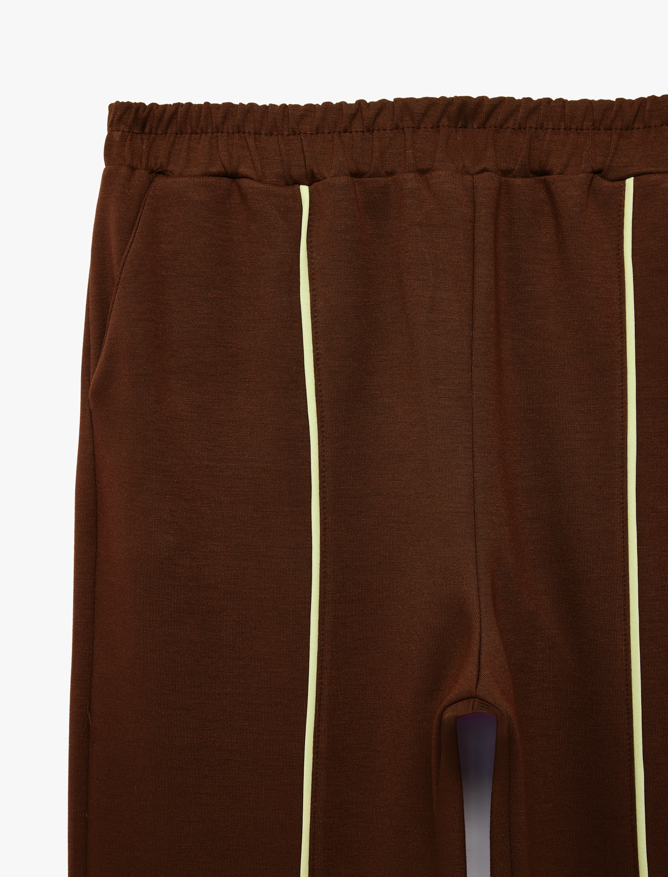  Kız Çocuk Biyeli Cep Detaylı Beli Lastikli Jogger Pantolon