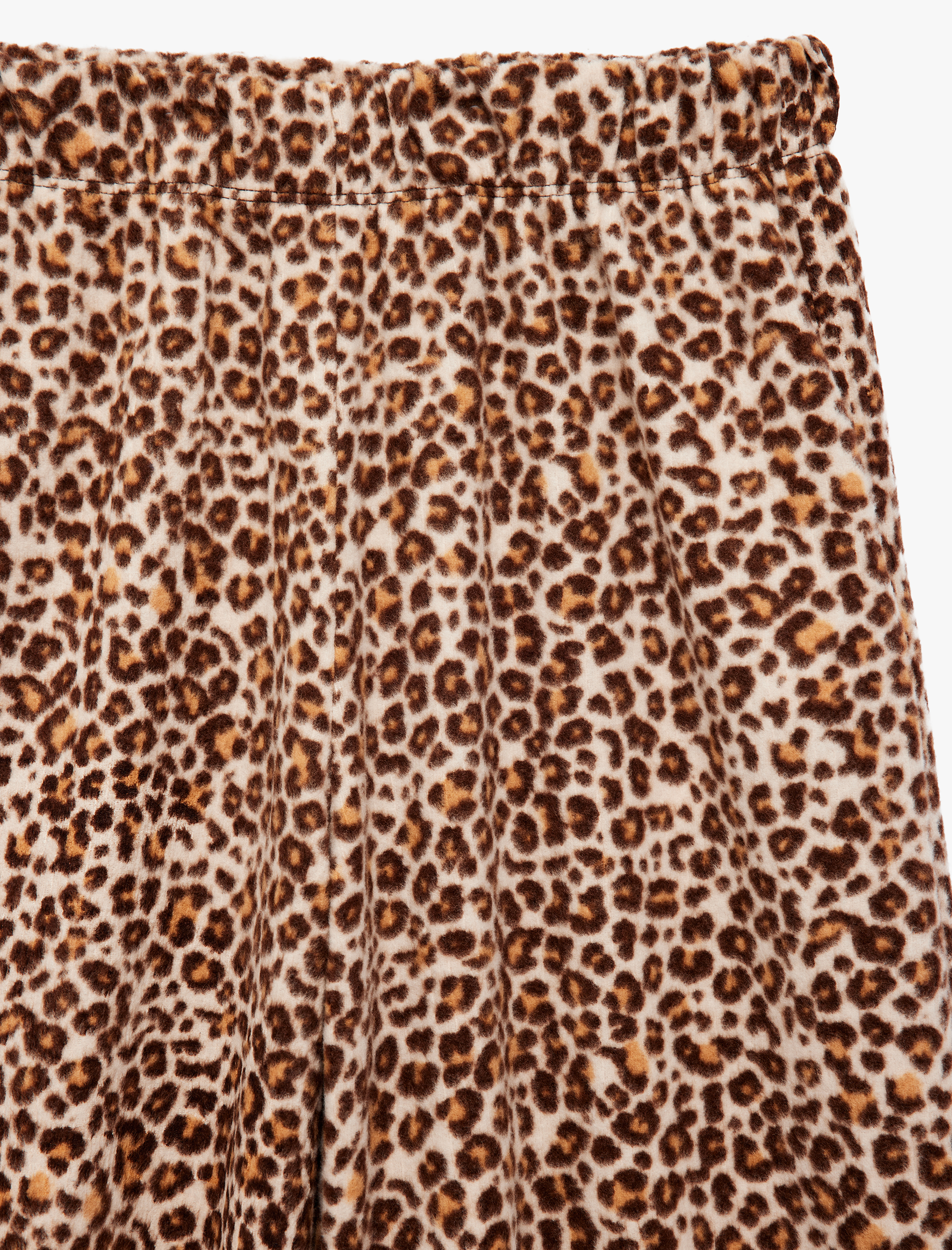  Kız Bebek Leopar Desenli Balon Form Pantolon Beli Lastikli