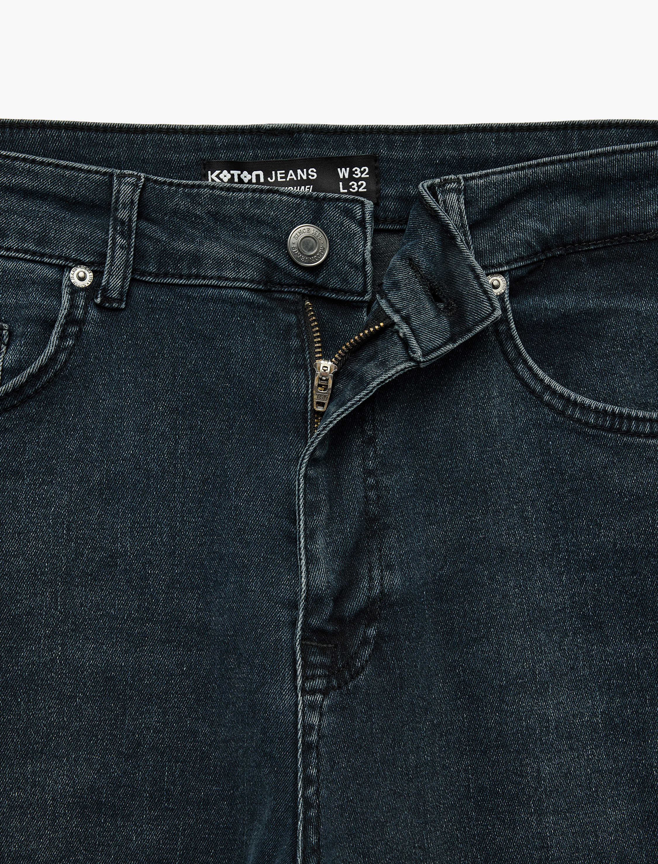   Normal Bel Cepli Pamuklu Skinny Jean Pantolon - Michael Jean