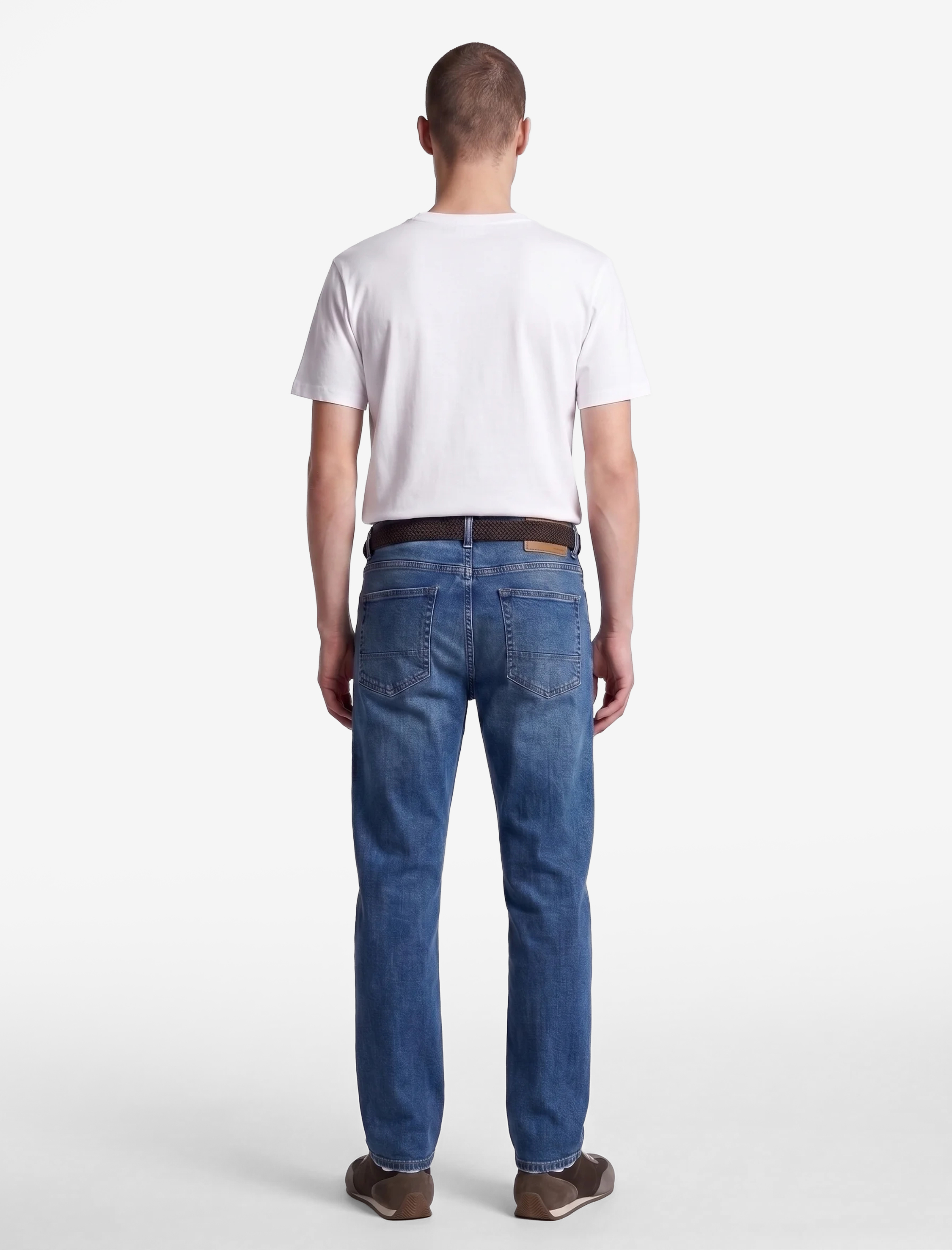   Normal Bel Pamuklu Straight Fit Jean Pantolon - Mark Jean