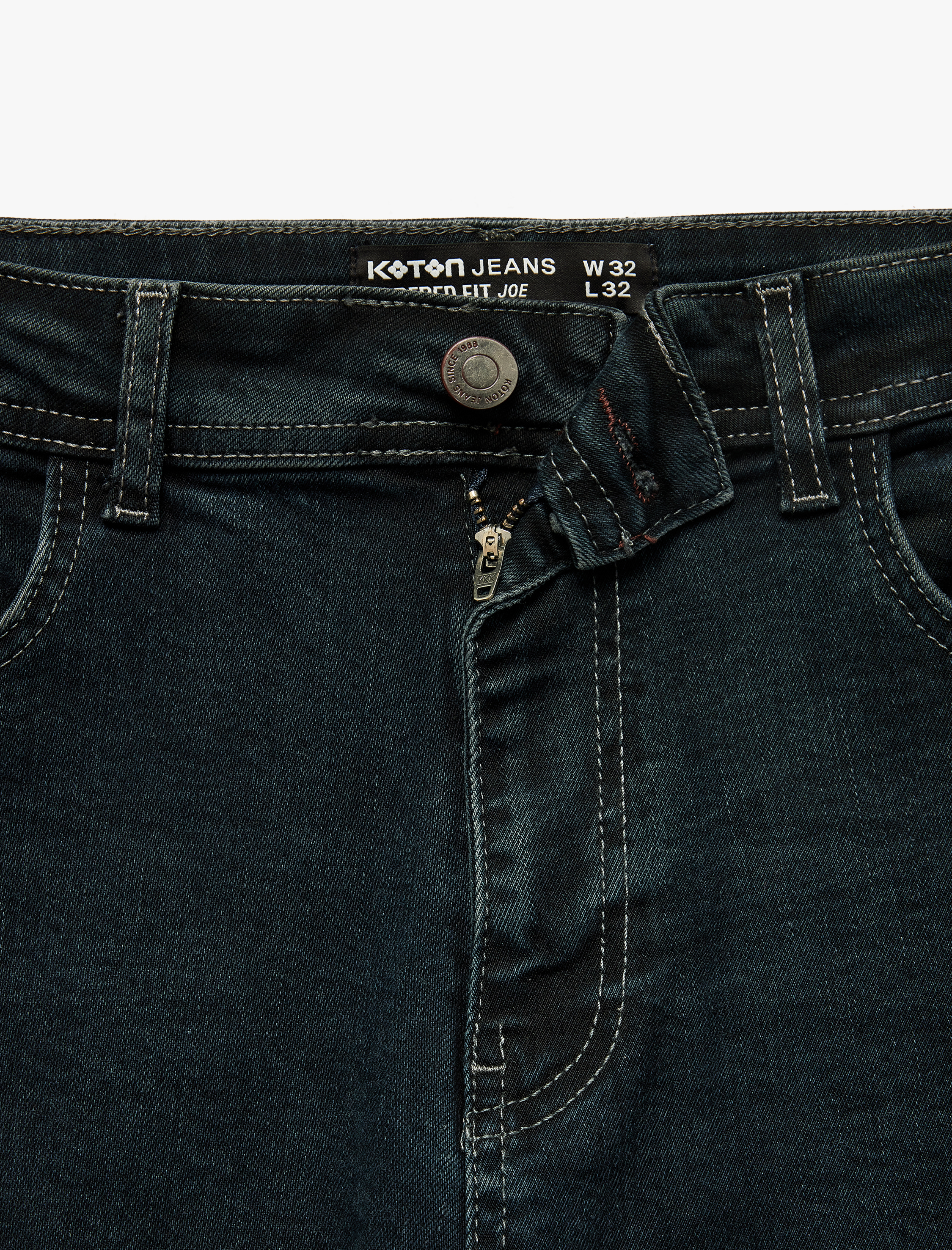   Pamuklu Cepli Normal Paça Tapered Jean Pantolon - Joe Jean