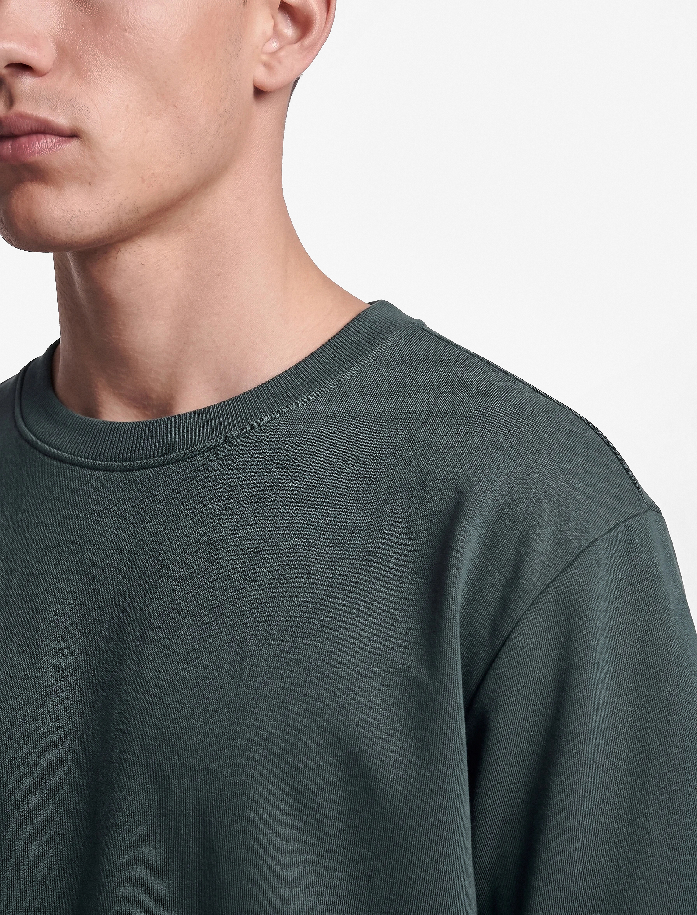 Koton Bisiklet Yaka Kısa Kollu Basic Oversize Tişört görsel 5