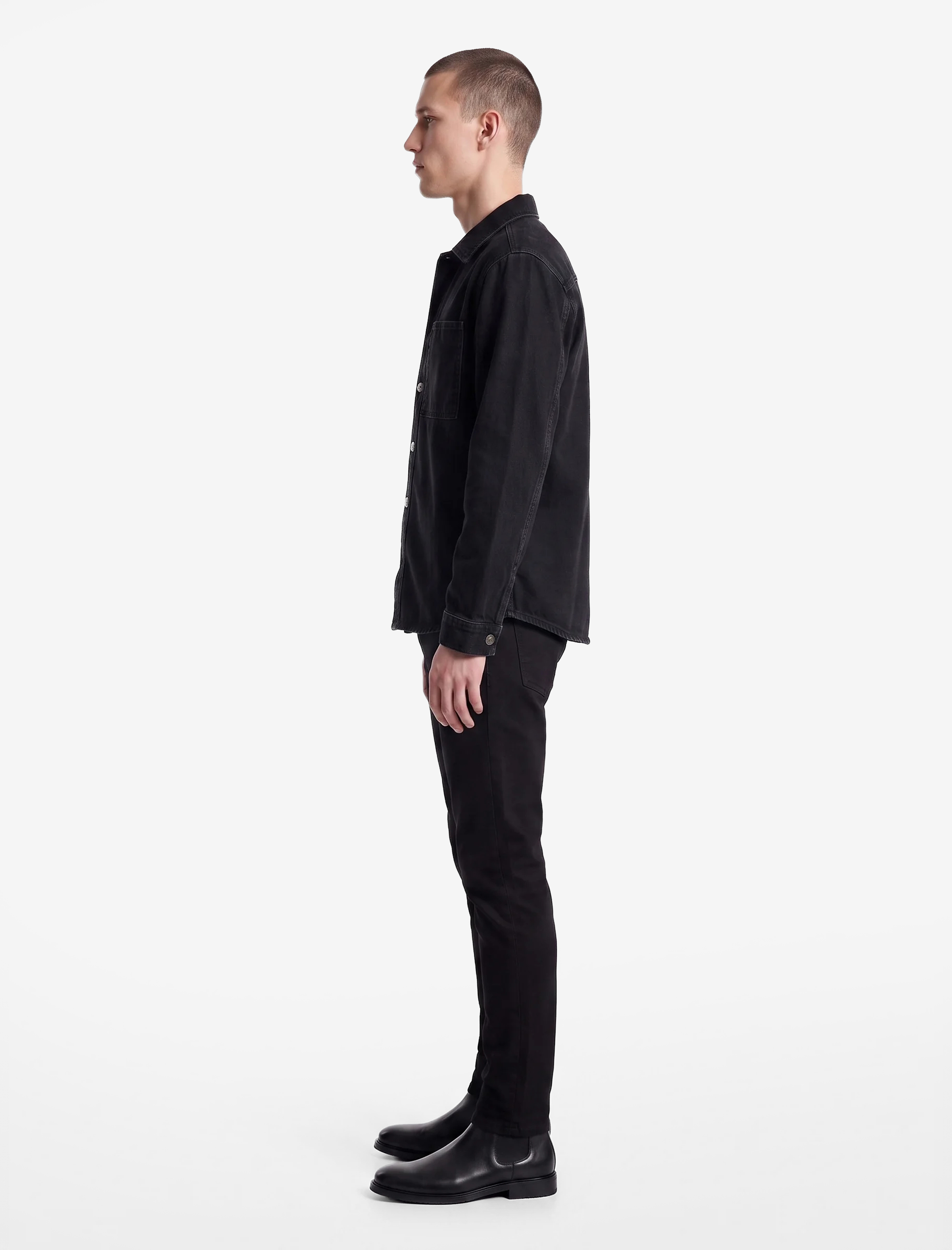   Pamuklu Cepli Düğmeli Slim Fit Pantolon