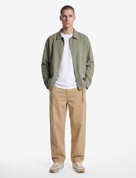 Normal Bel Cepli Rahat Kalıp Gabardin Barrel Fit Pantolon