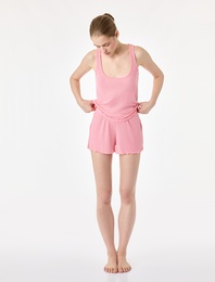 Rahat Kalıp Beli Lastikli Pijama Altı