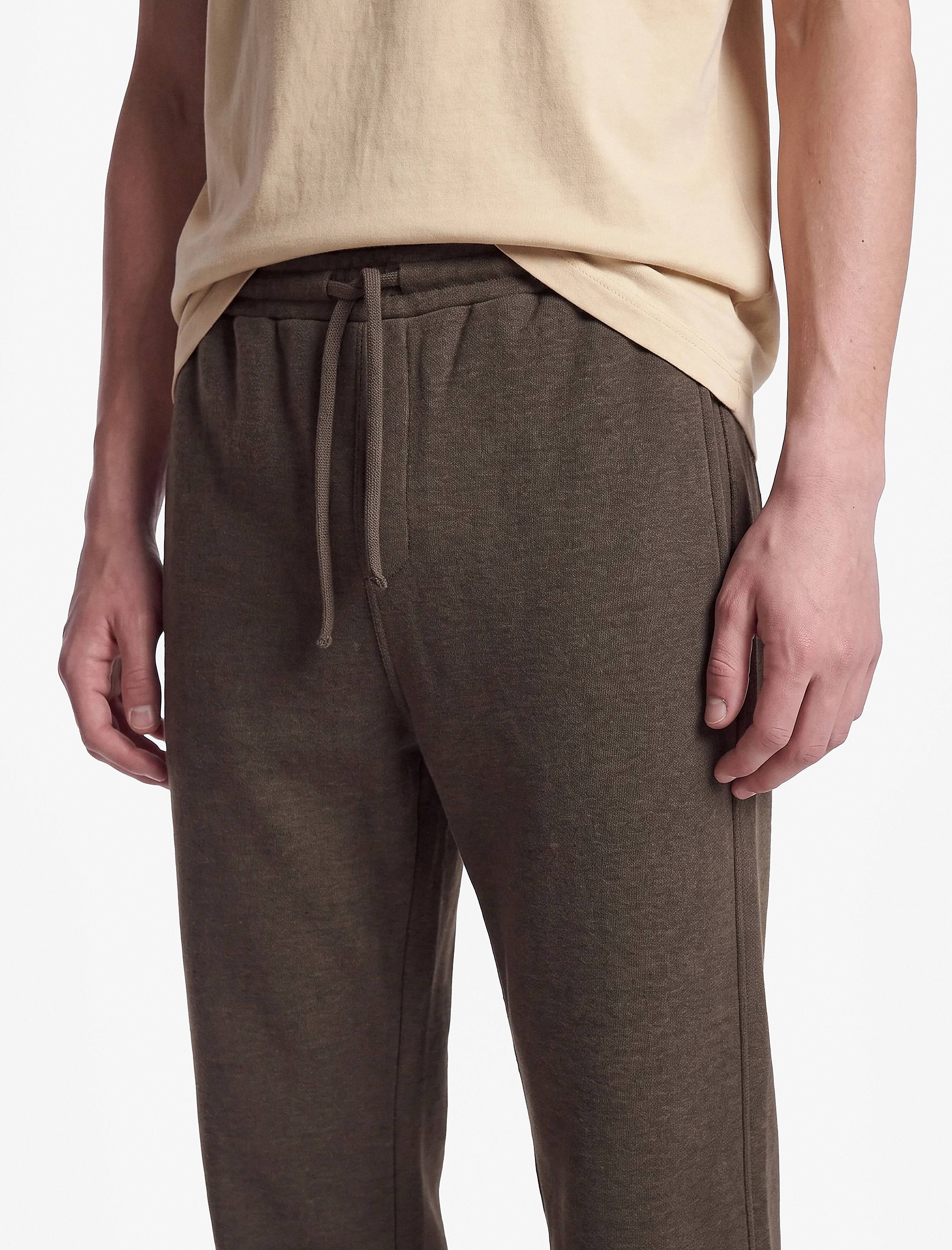   Cepli Viskon Karışımlı Beli Bağcıklı Pantolon