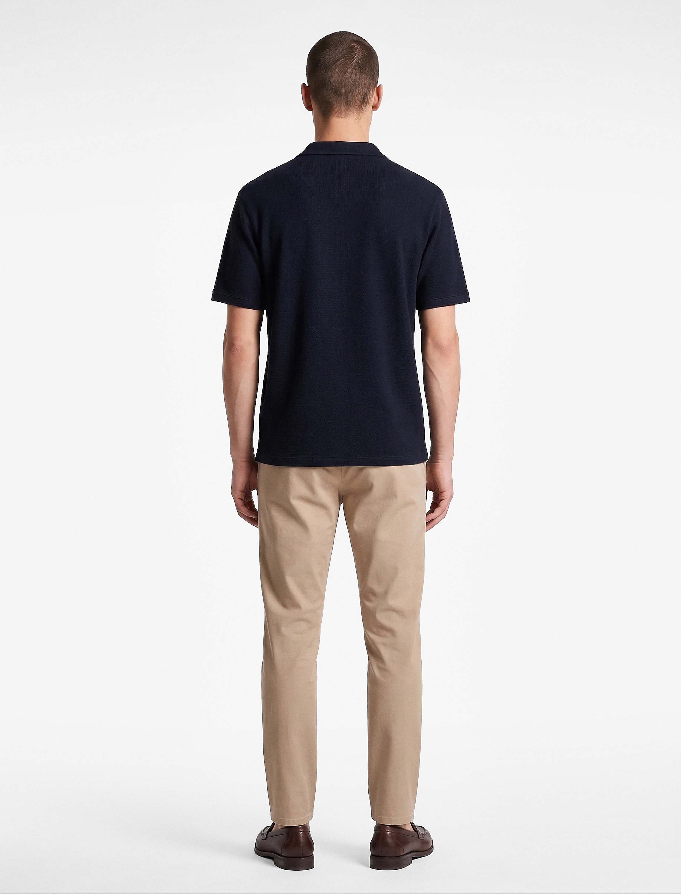 Koton Regular Fit Kısa Kollu Pamuklu Polo Yaka Tişört görsel 3