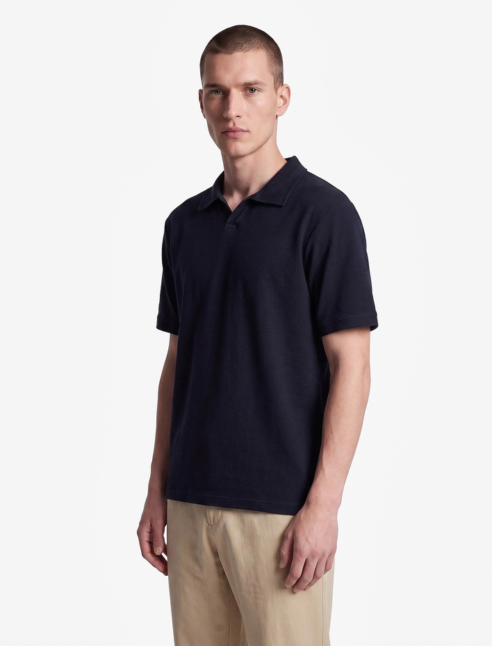  Regular Fit Kısa Kollu Pamuklu Polo Yaka Tişört