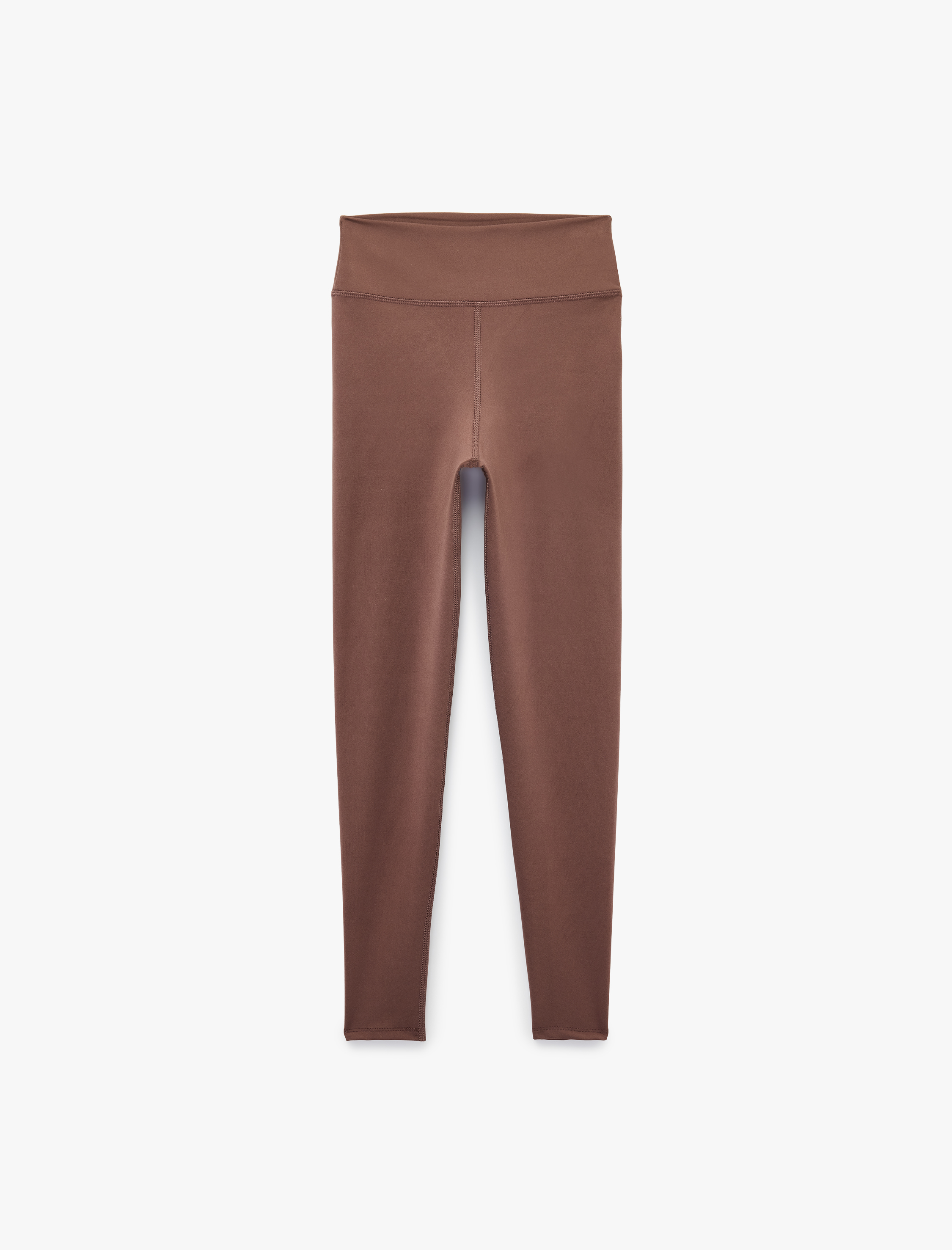   Yüksek Bel Slim Fit Dikiş Detaylı Spor Tayt