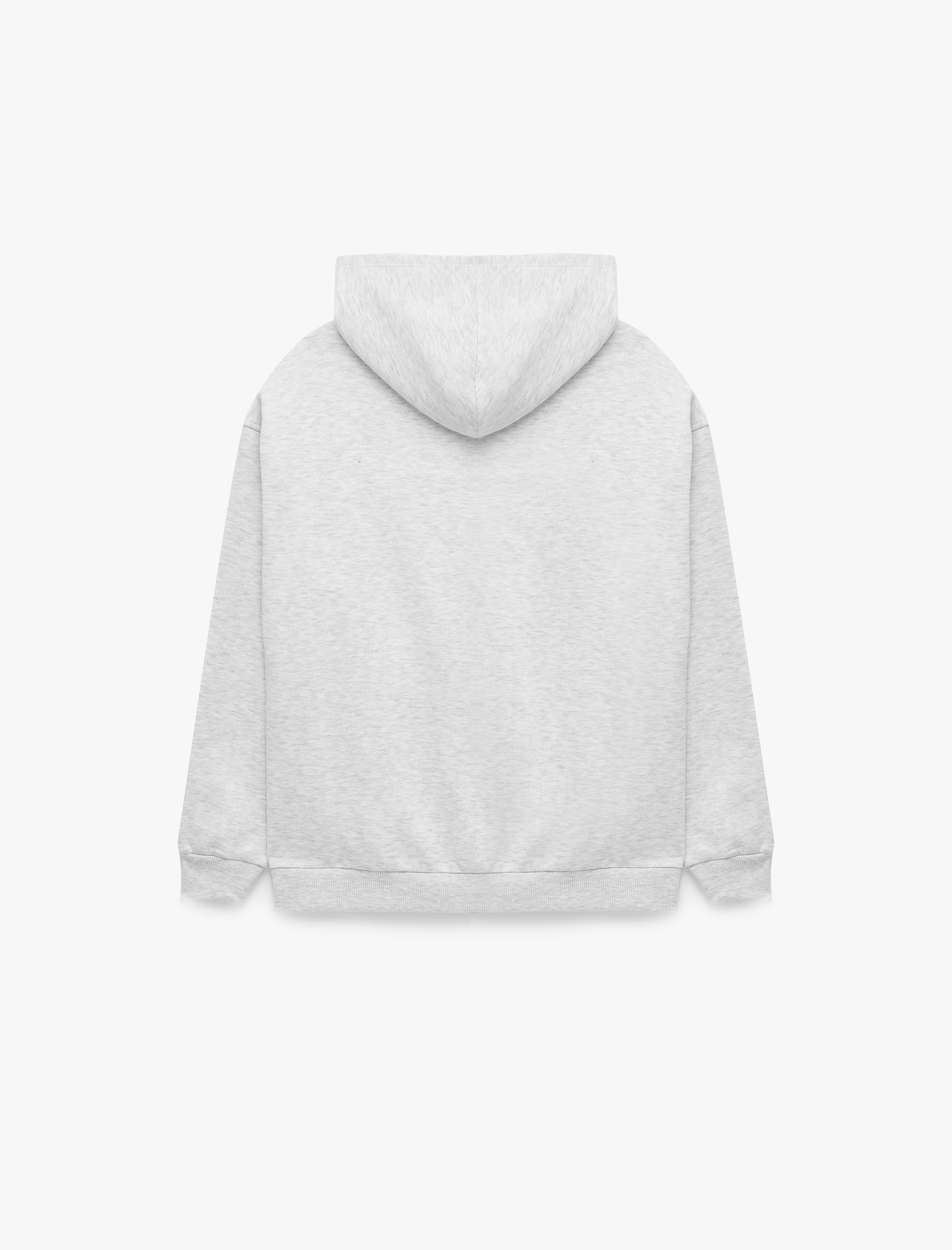   Şardonlu Uzun Kollu Kapüşonlu Fermuarlı Kanguru Cepli Baskılı Oversize Sweatshirt