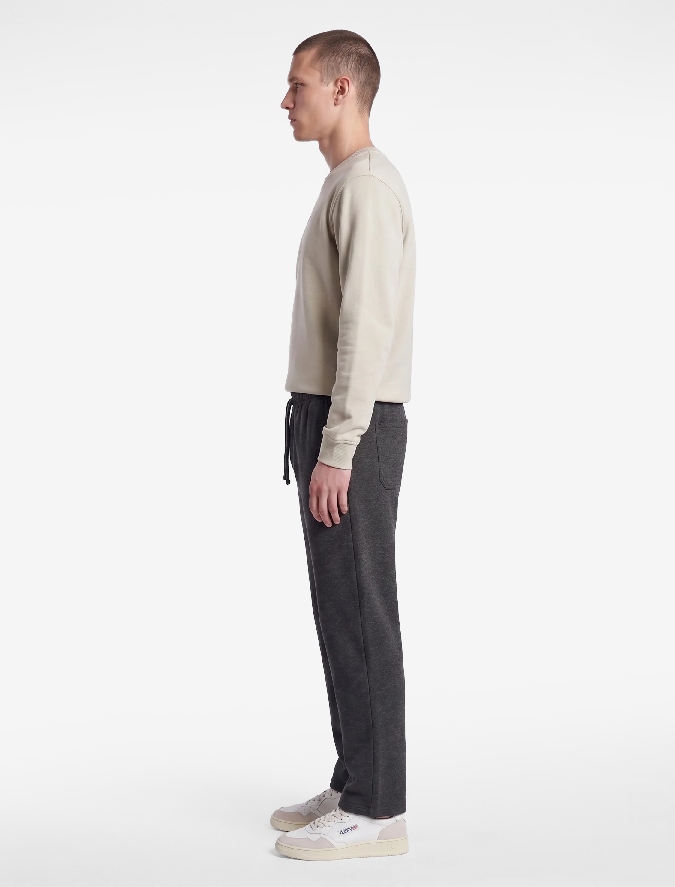 Koton Regular Fit Cepli Beli Bağcıklı Pantolon görsel 2