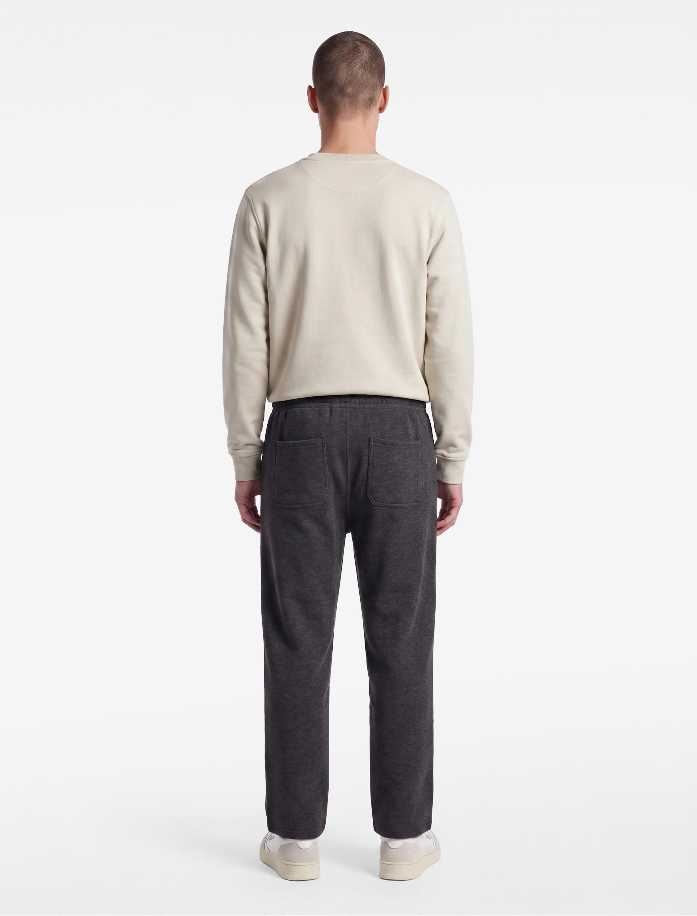 Koton Regular Fit Cepli Beli Bağcıklı Pantolon görsel 3