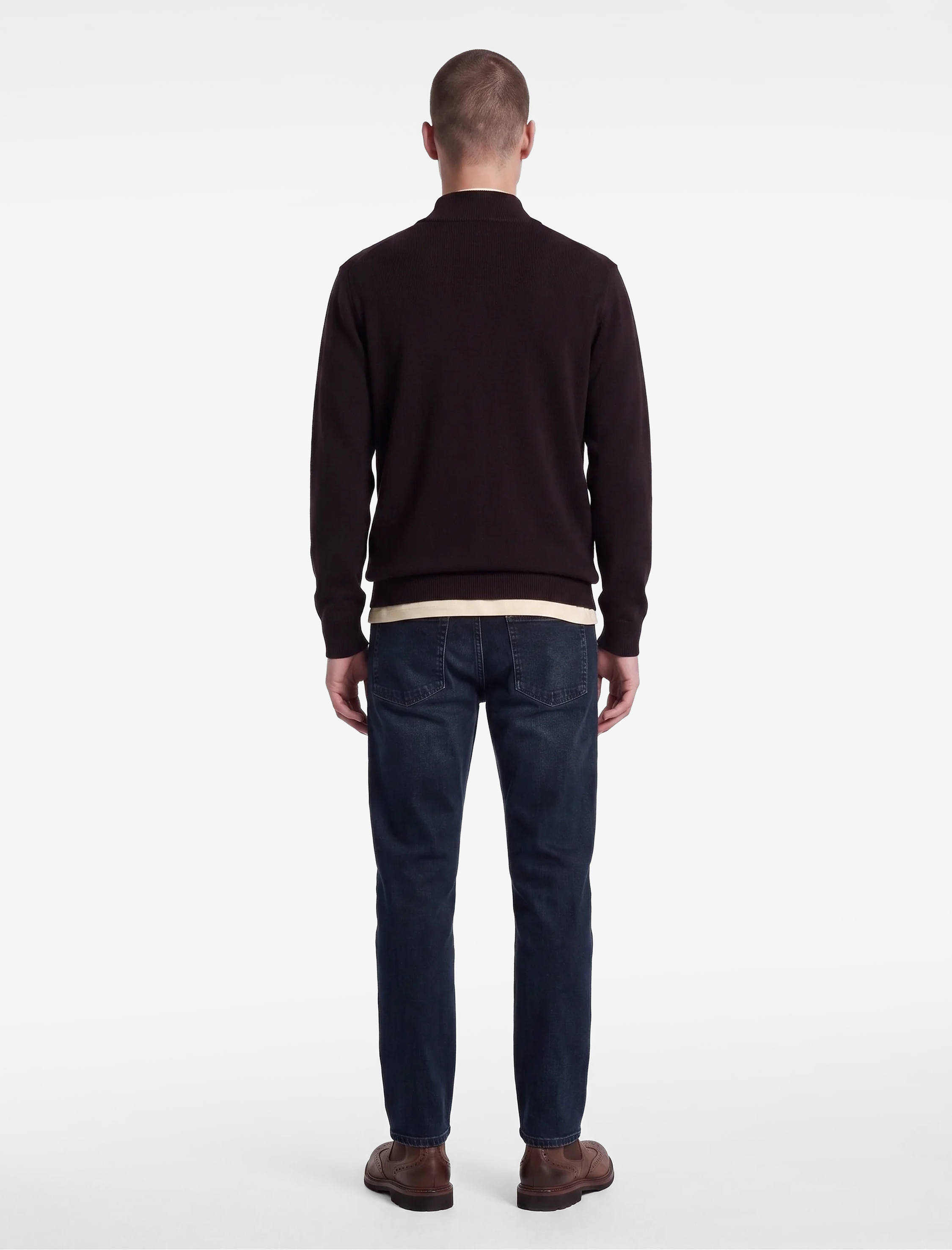 Koton Normal Bel Pamuklu Cepli Straight Jean Pantolon - Mark Jean görsel 3