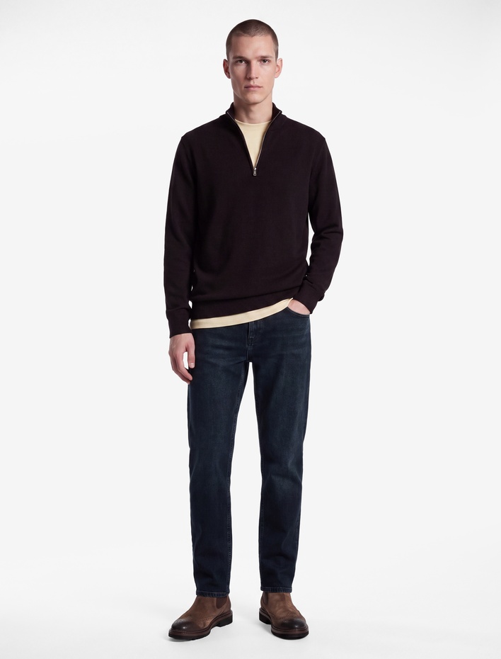  Normal Bel Pamuklu Cepli Straight Jean Pantolon - Mark Jean
