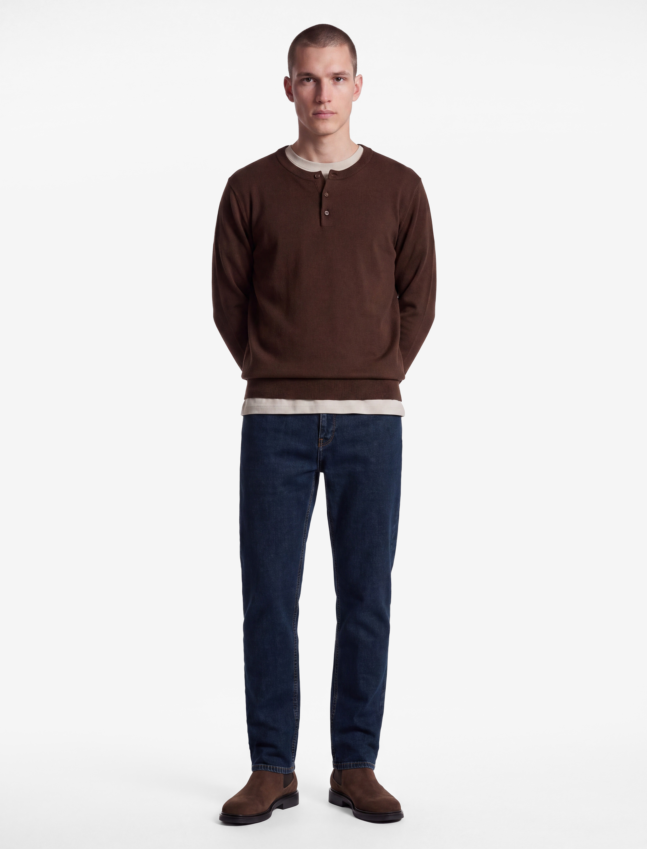 Koton Normal Bel Cepli Pamuklu Straight Jean Pantolon - Mark Jean