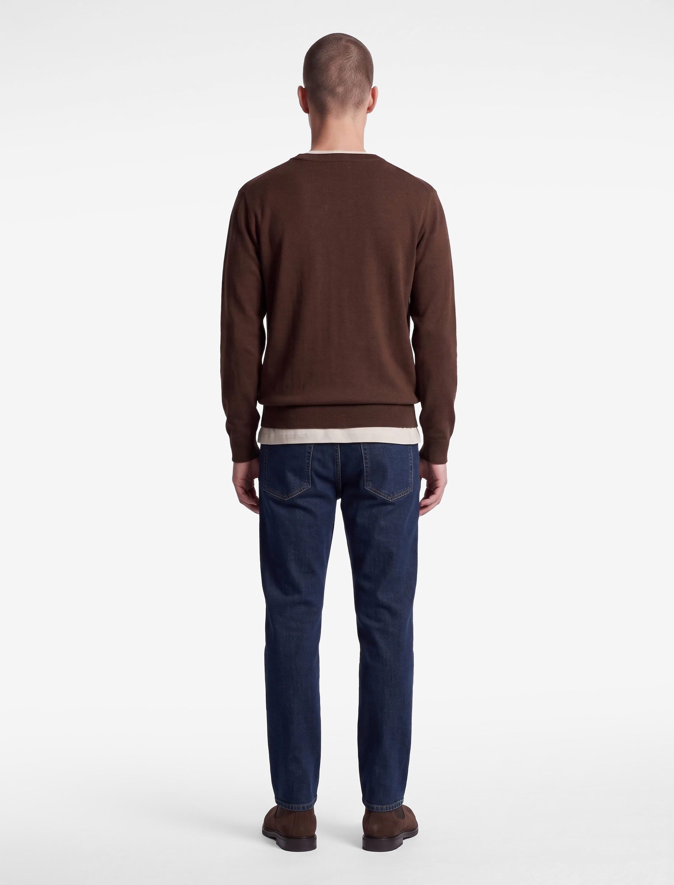 Koton Normal Bel Cepli Pamuklu Straight Jean Pantolon - Mark Jean görsel 3
