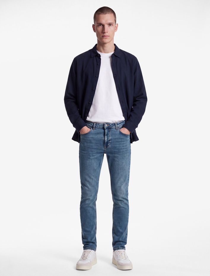  Pamuklu Normal Bel Cepli Skinny Fit Jean Pantolon - Michael Jean