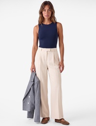 Slim Fit Kolsuz Bisiklet Yaka Bodysuit