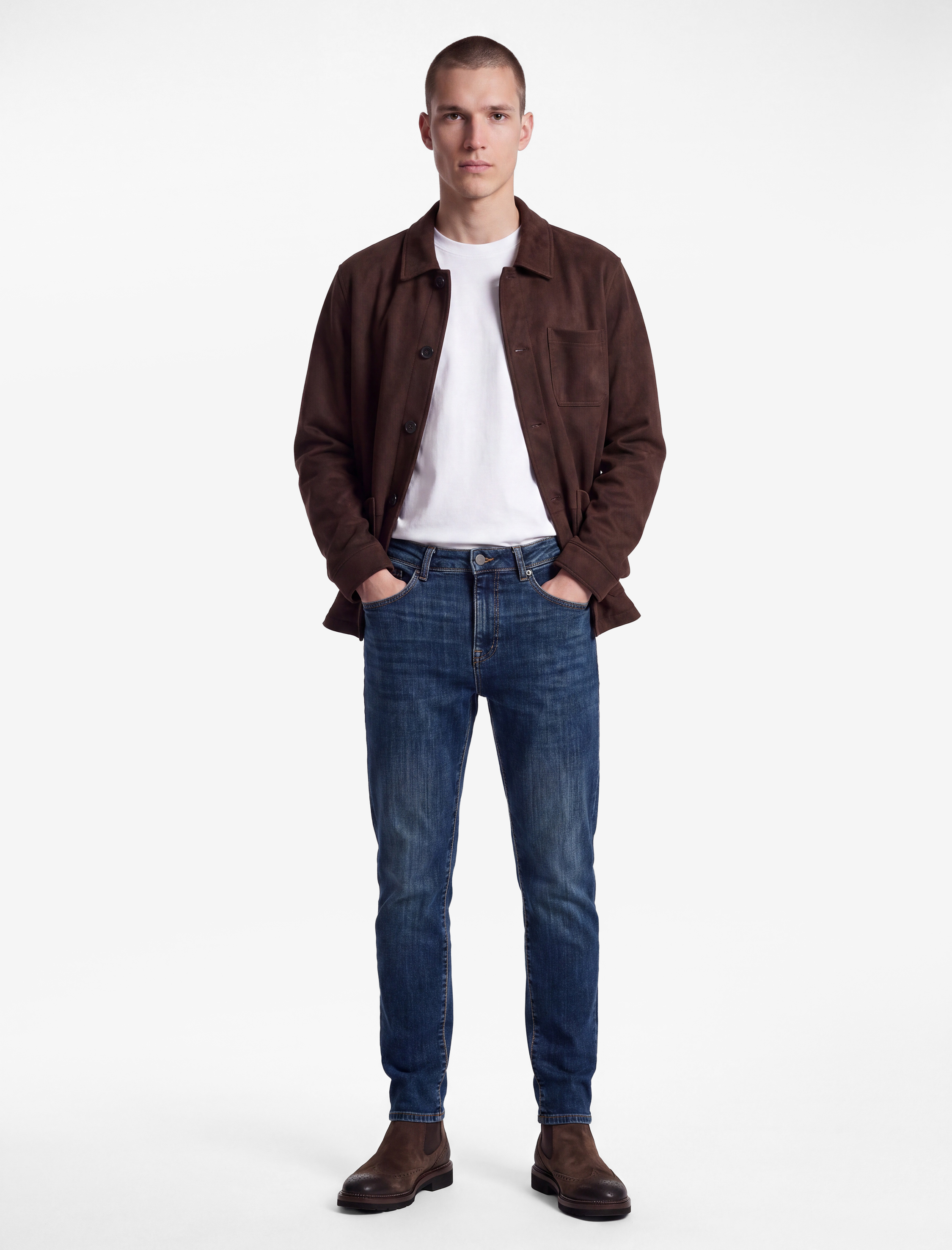   Regular Fit Pamuklu Normal Bel Cepli Tapered Jean Pantolon - Joe Jean