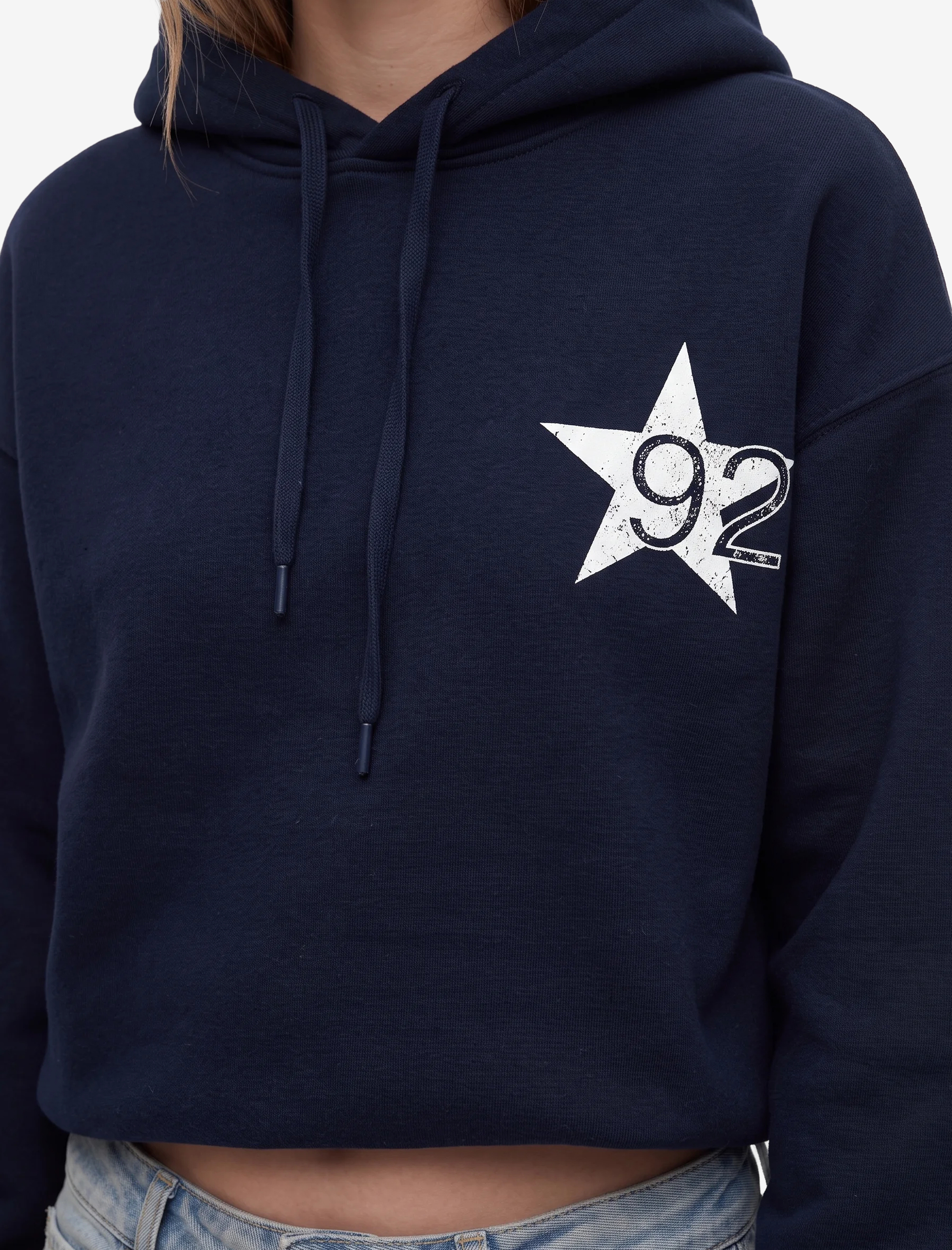 Koton Kolej Baskılı Şardonlu Rahat Kalıp Uzun Kollu Kapüşonlu Sweatshirt görsel 4