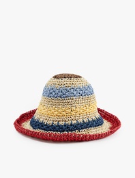 Bucket Hasır Şapka
