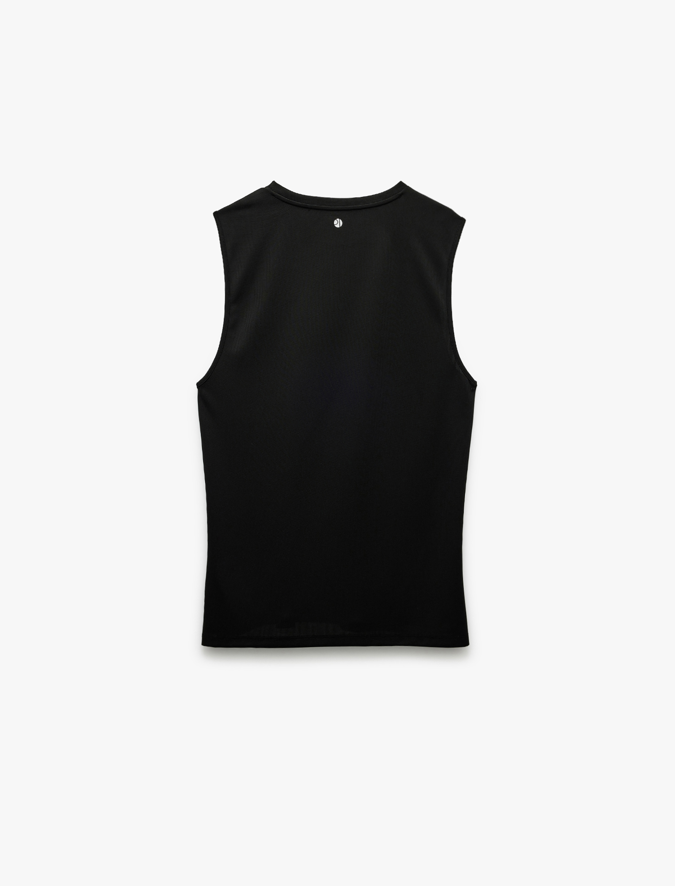   Kolsuz Bisiklet Yaka Oversize Çizgi Detaylı Spor Atlet