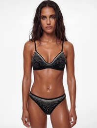 Taşlı Bikini Altı Normal Bel