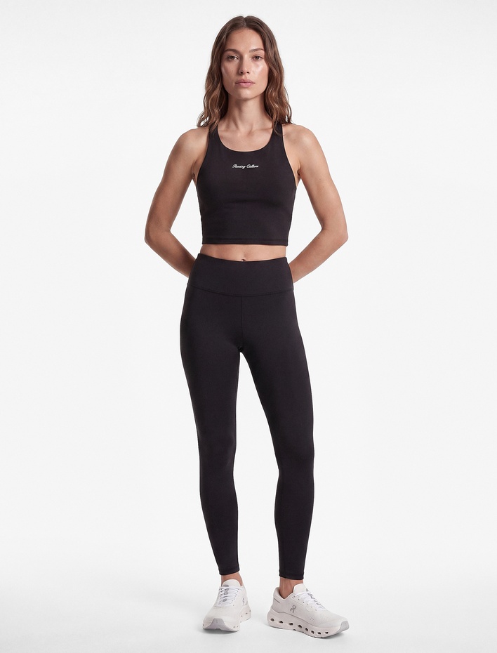  Slim Fit İnterlok Kumaş Sırt Detaylı Bisiklet Yaka Baskılı Sporcu Sütyeni