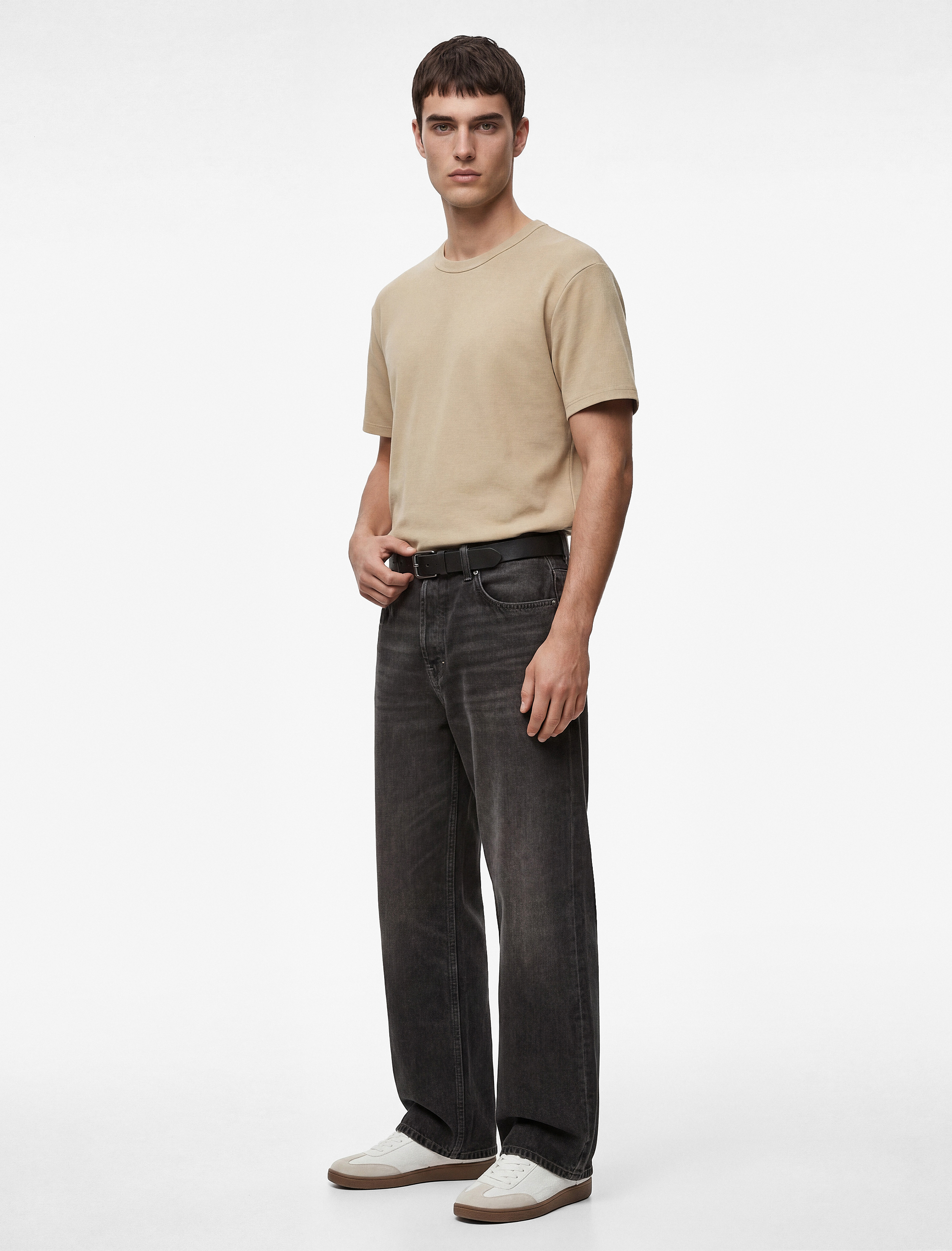 Koton Kısa Kollu Bisiklet Yaka Pamuklu Slim Fit Tişört
