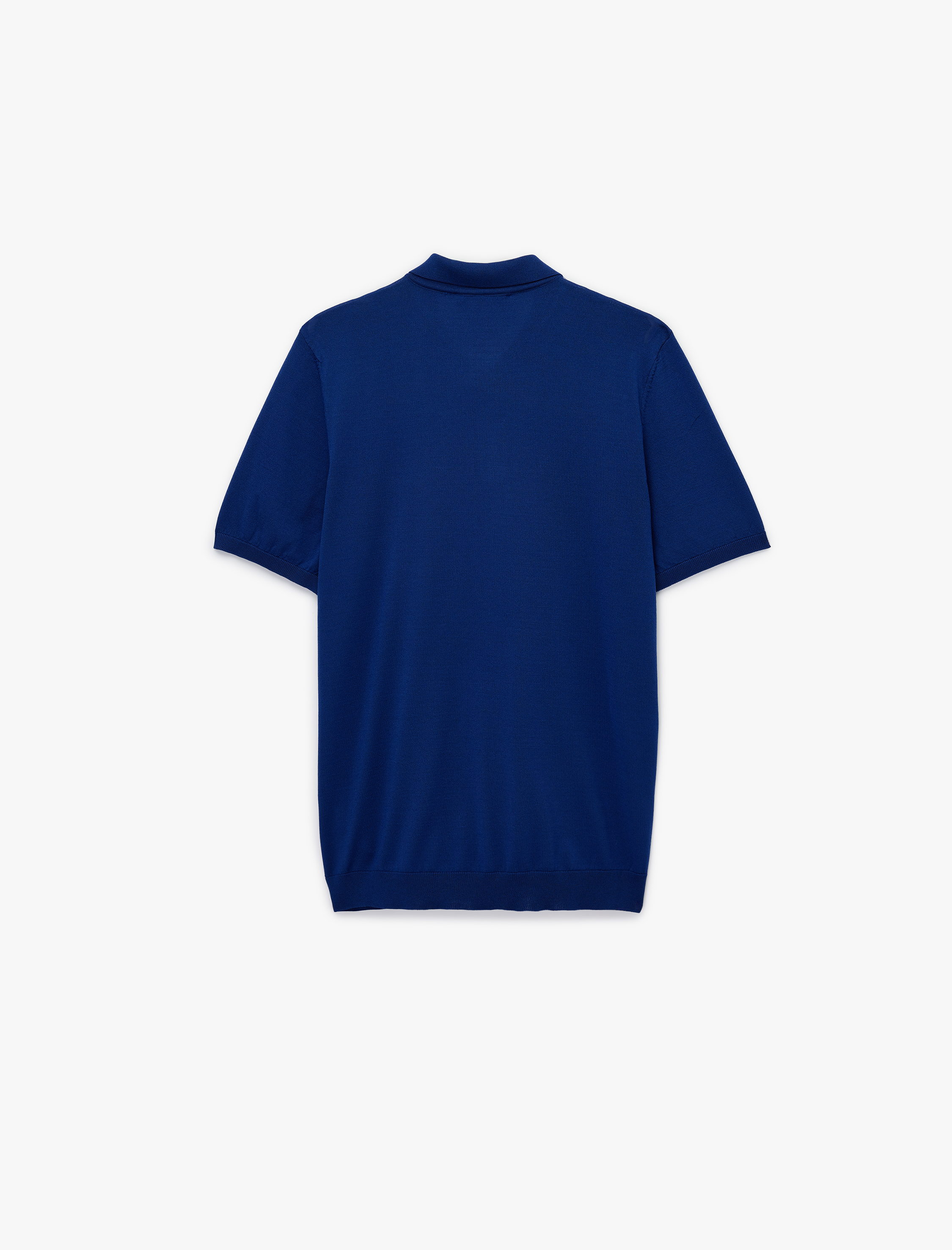 Koton Regular Fit Viskon Karışımlı Düğmeli Polo Yaka Kısa Kollu Triko Tişört görsel 4