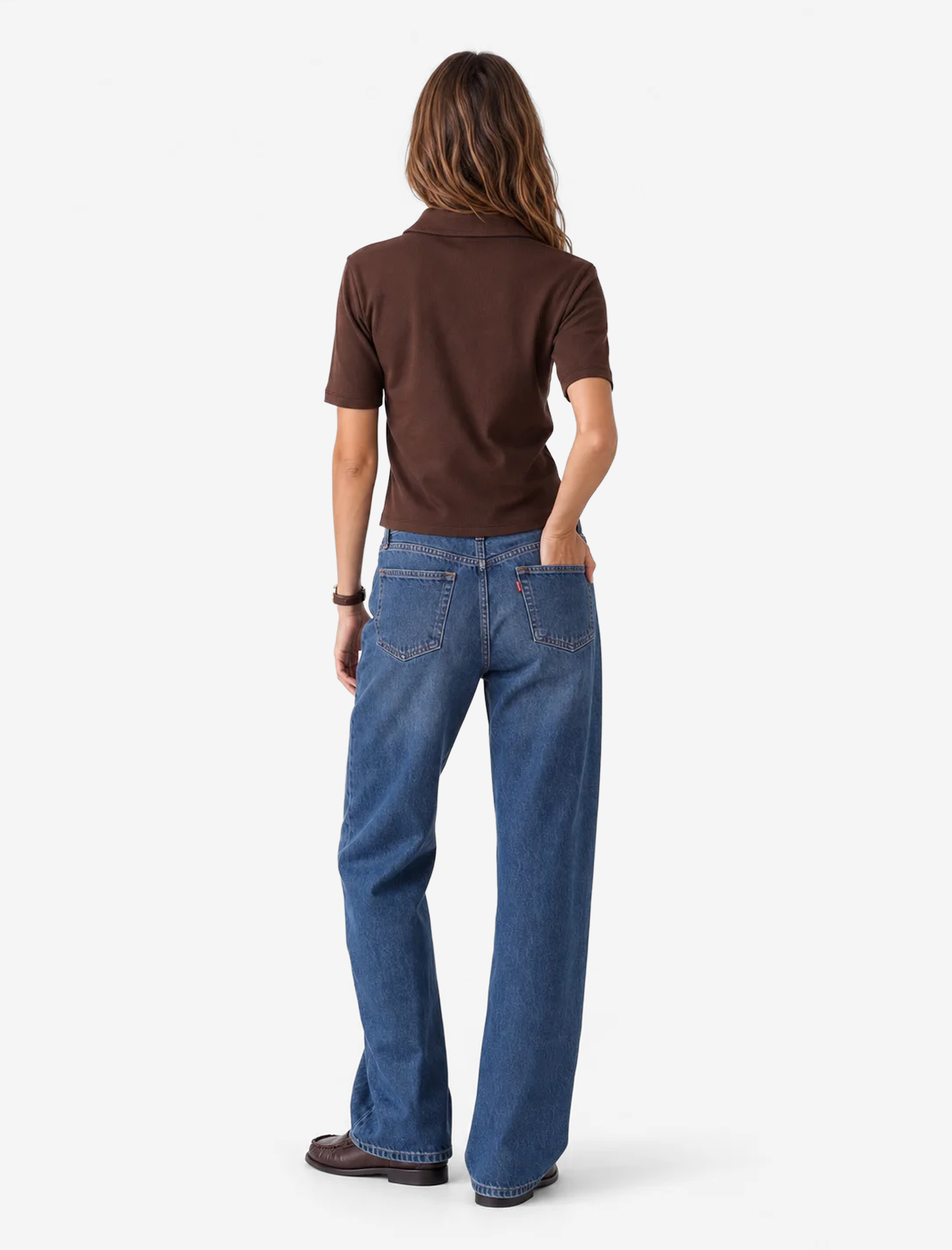   Pamuklu Slim Fit Düğmeli Kalp İşleme Detaylı Polo Yaka Kısa Kollu Fitilli Tişört