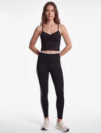 Slim Fit İp Askılı Sırt Detaylı Spor Bluz