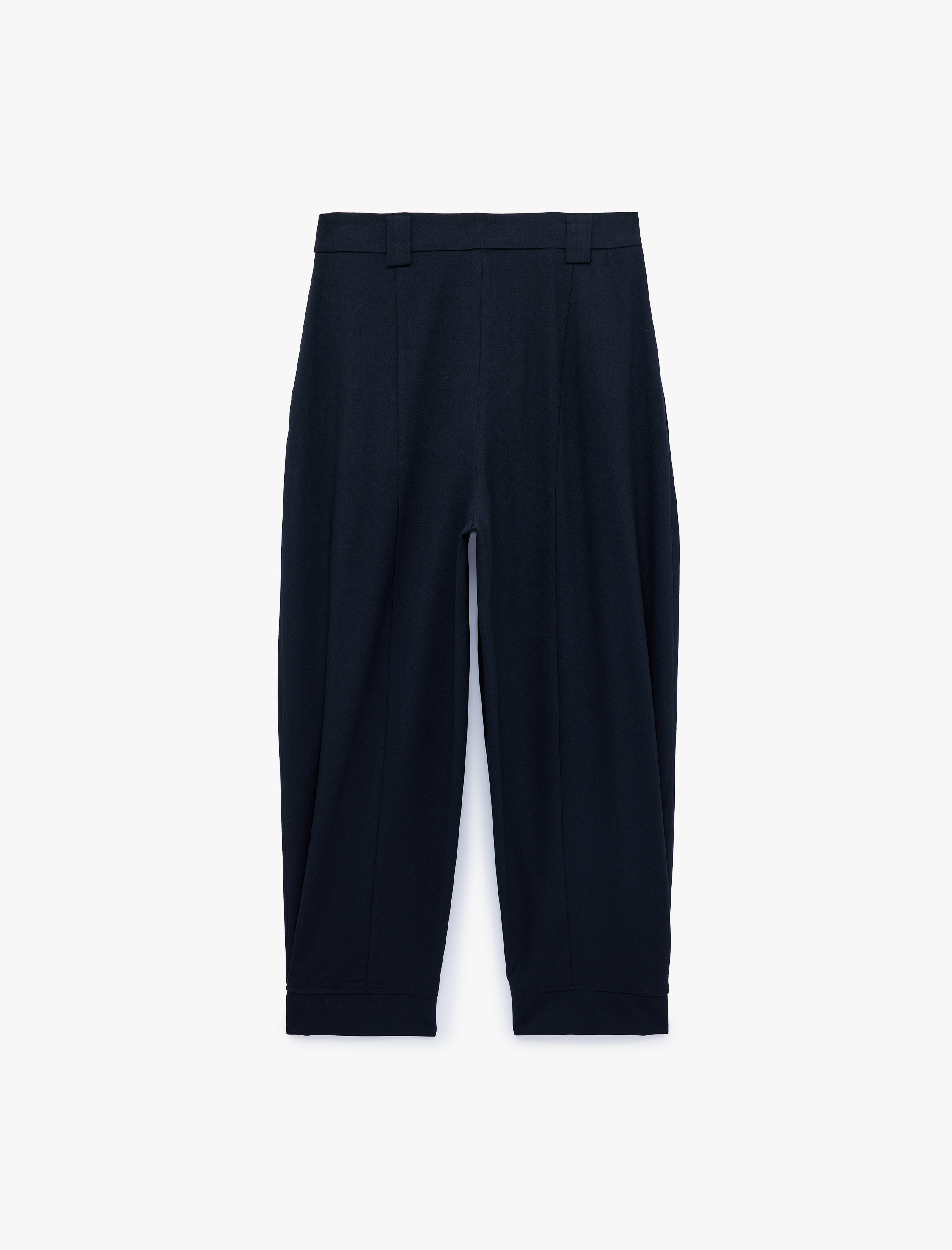   Cepli Loose Fit Pileli Barrel Kumaş Pantolon
