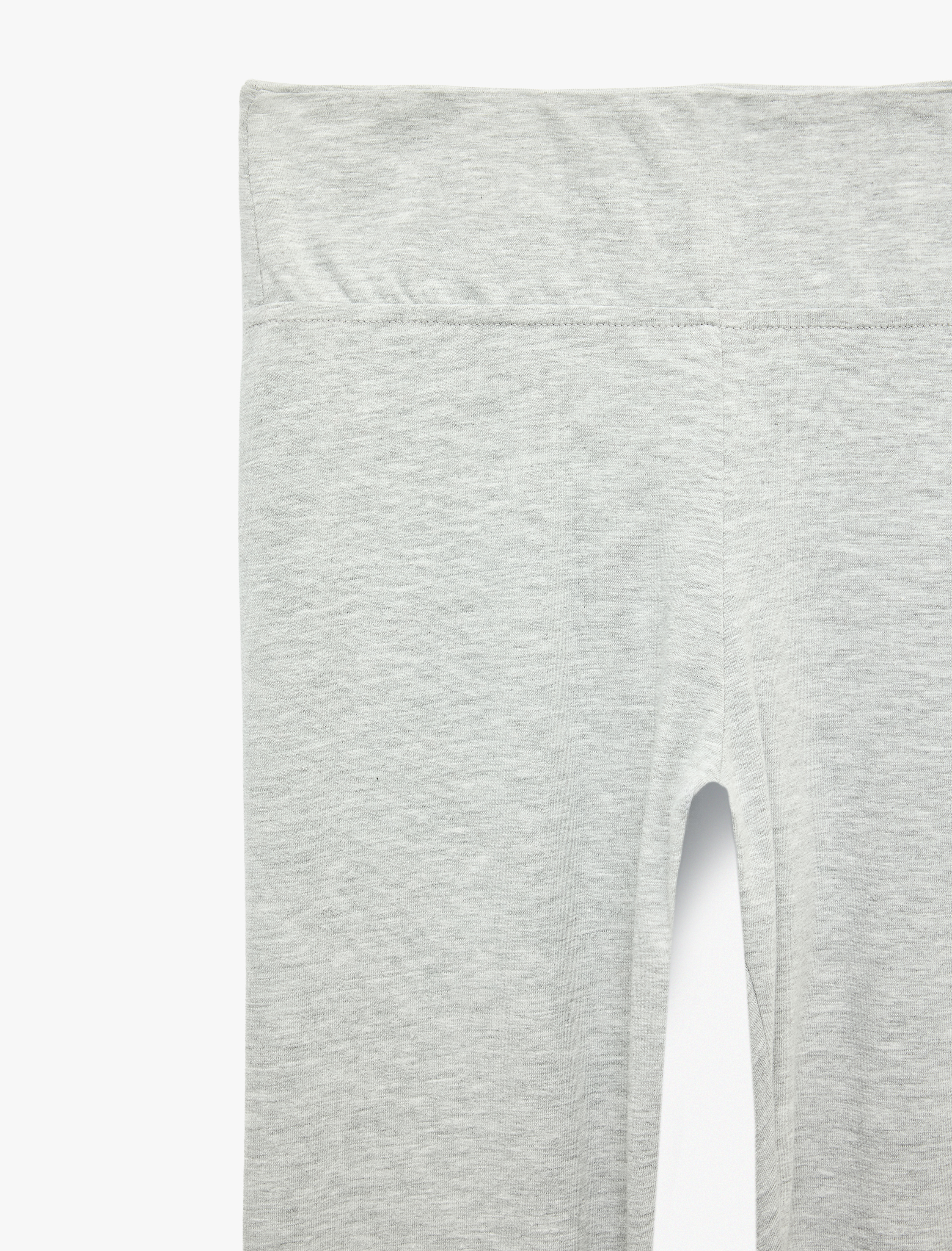   Beli Lastikli Slim Fit Diz Altı Pijama Altı