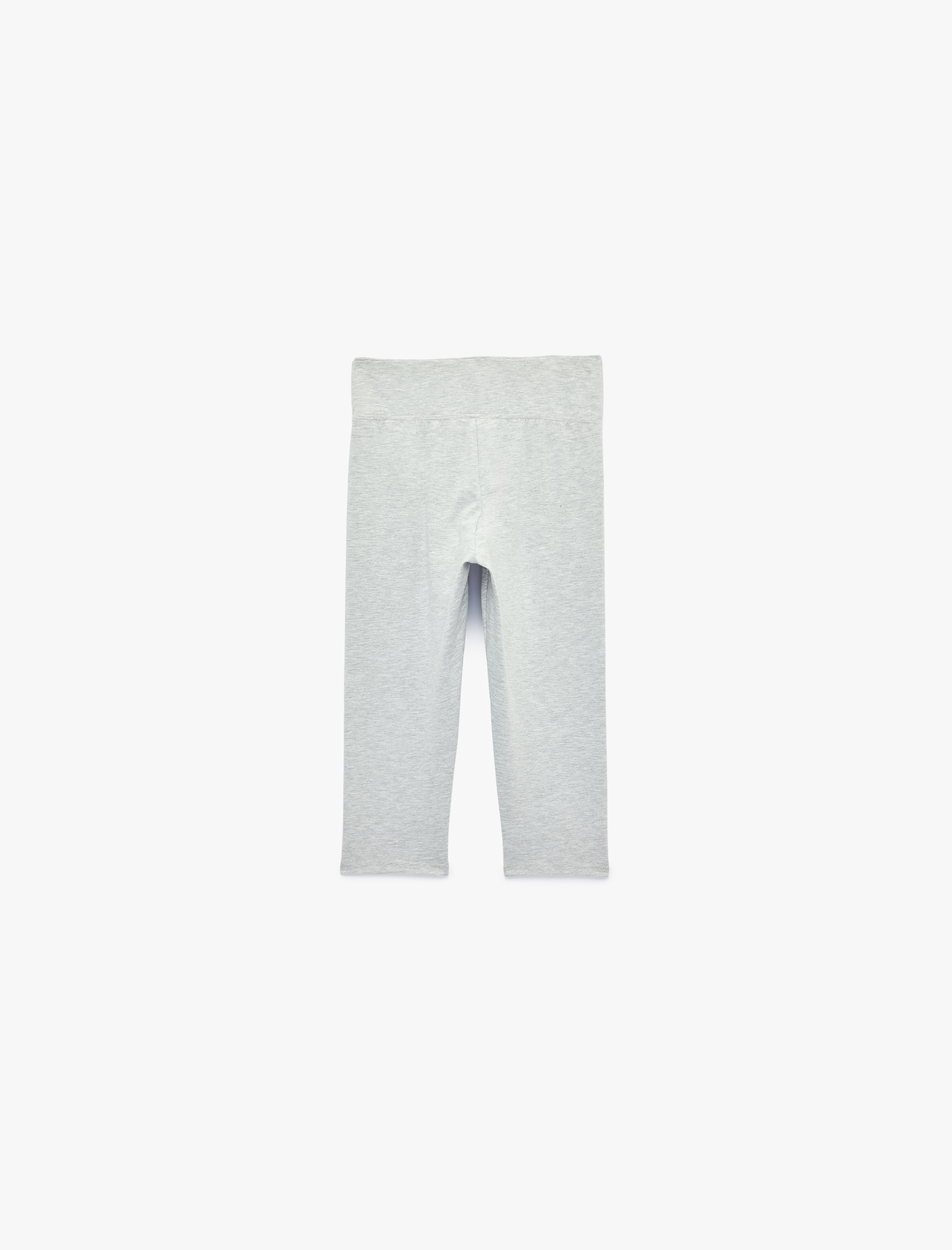   Beli Lastikli Slim Fit Diz Altı Pijama Altı