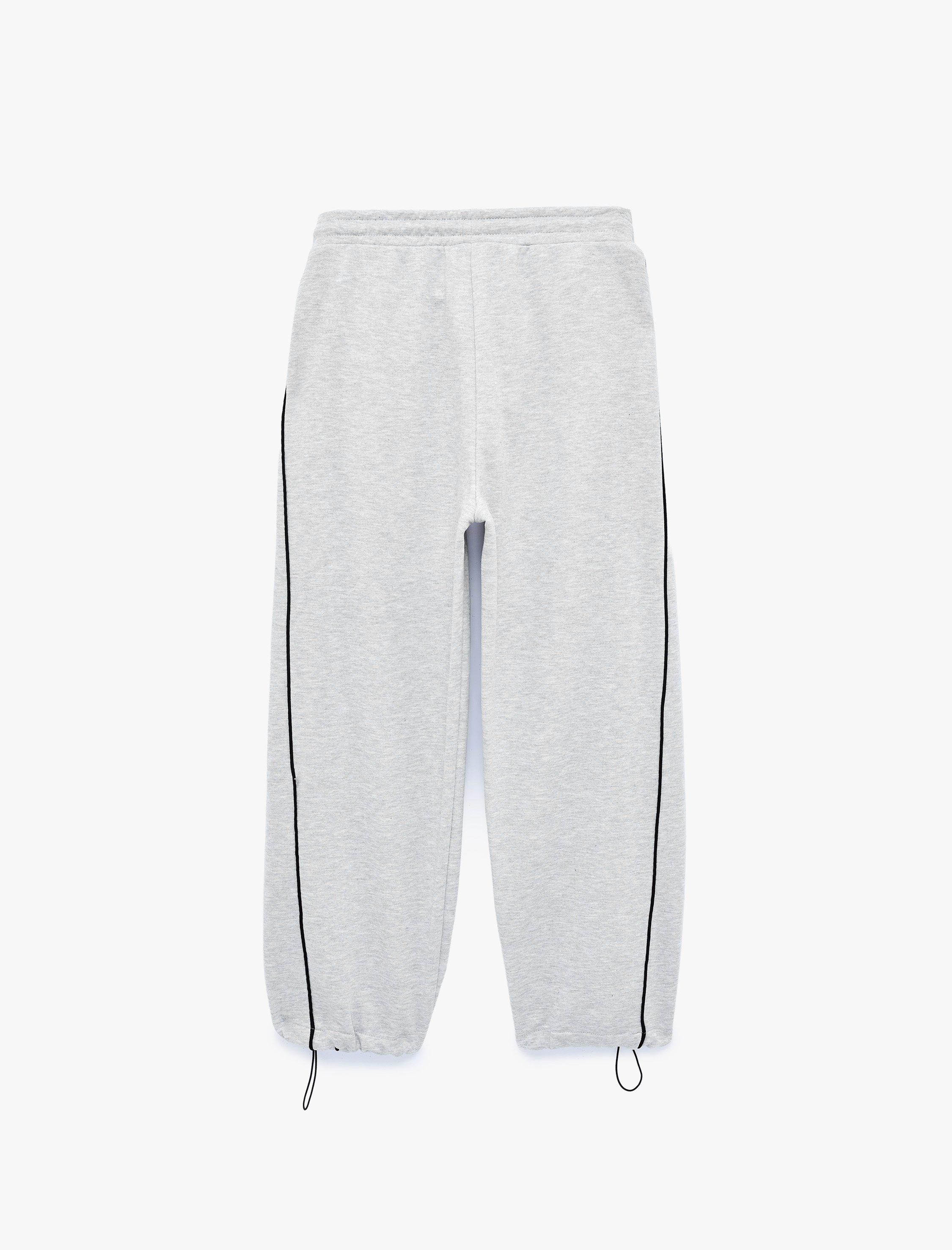   Beli Bağcıklı Biyeli Stoperli Balon Fit Oversize Jogger Eşofman Altı