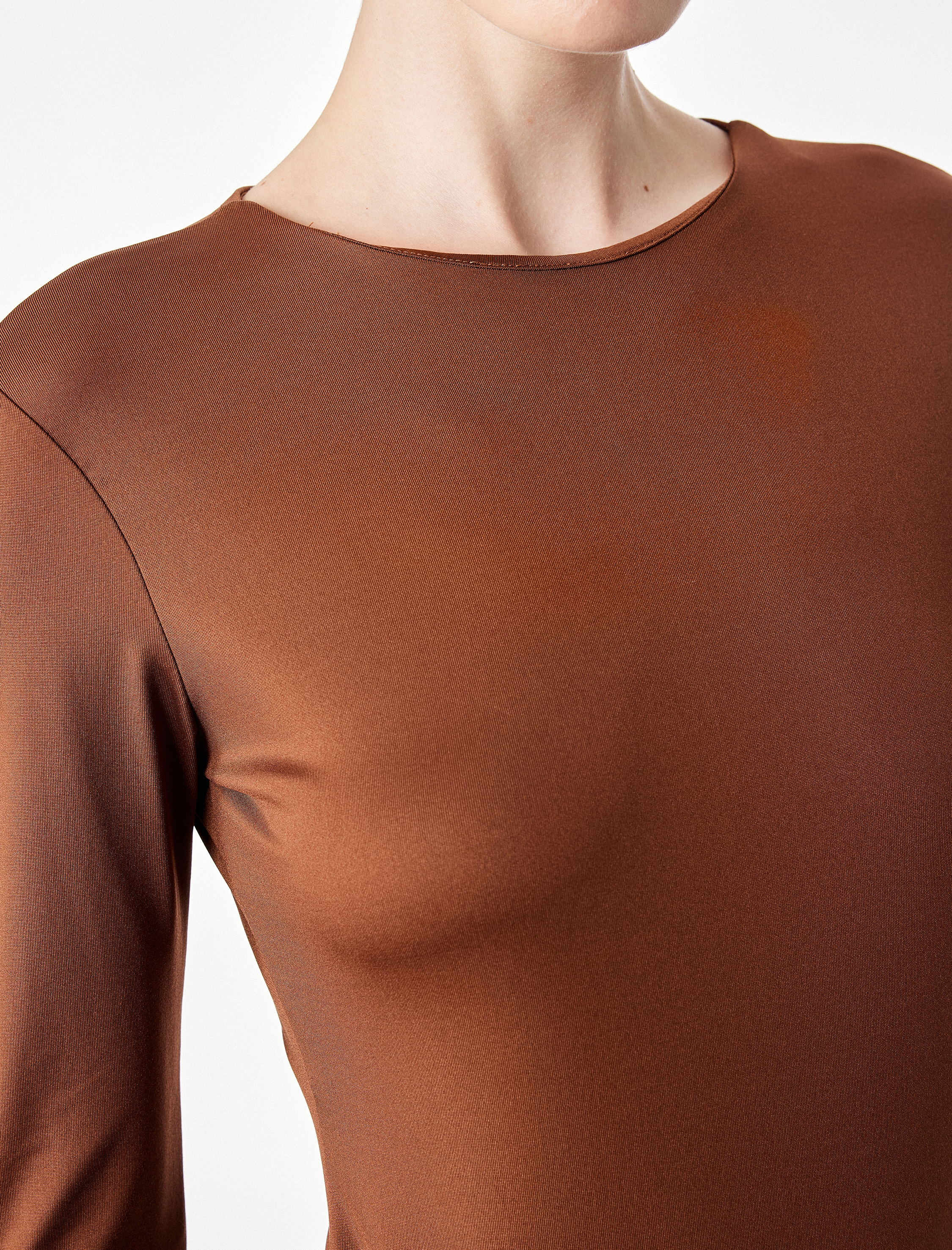 Koton Bisiklet Yaka Uzun Kollu Bodysuit görsel 5
