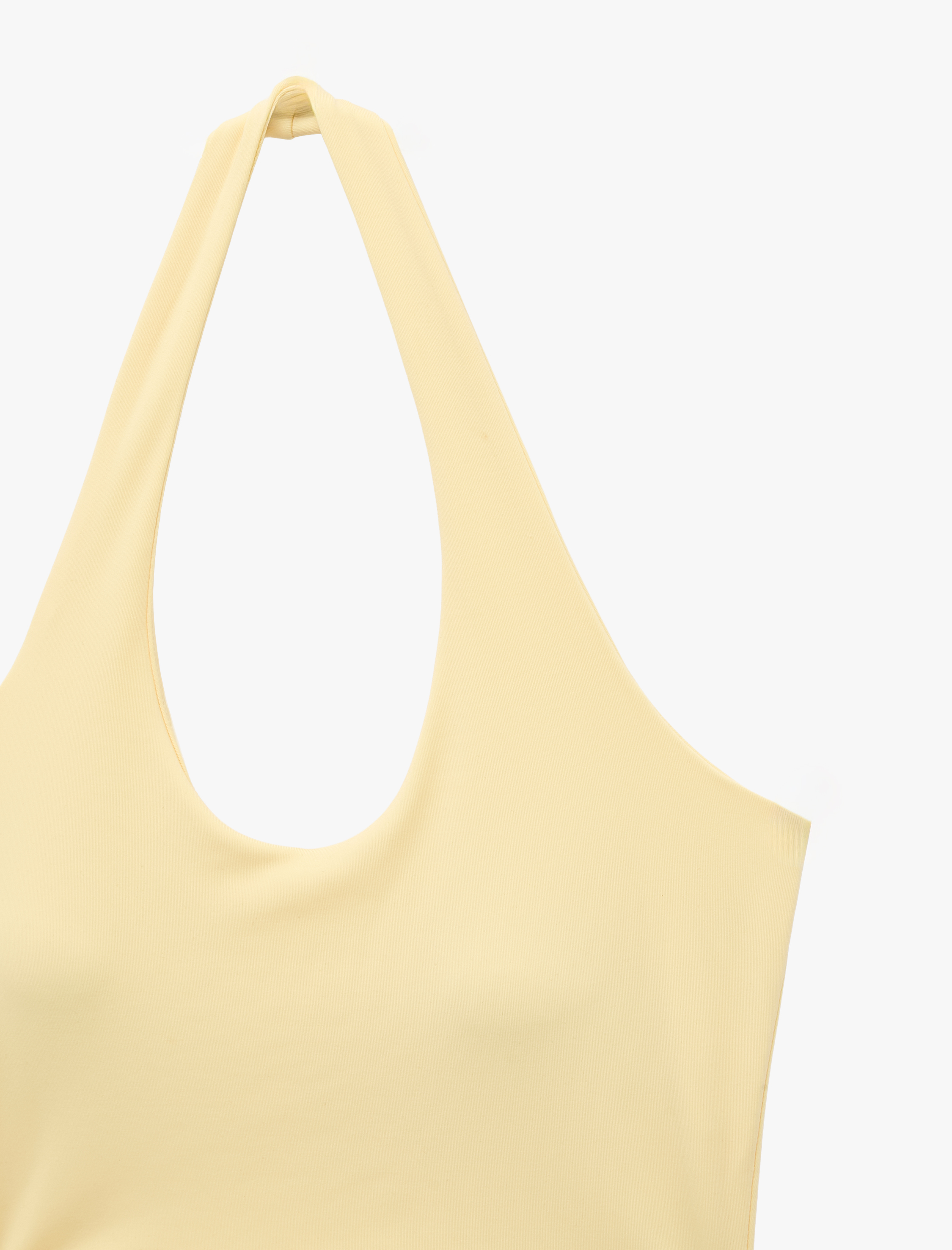 Koton Slim Fit Sırtı Açık Halter Yaka Kolsuz Spor Atlet görsel 3