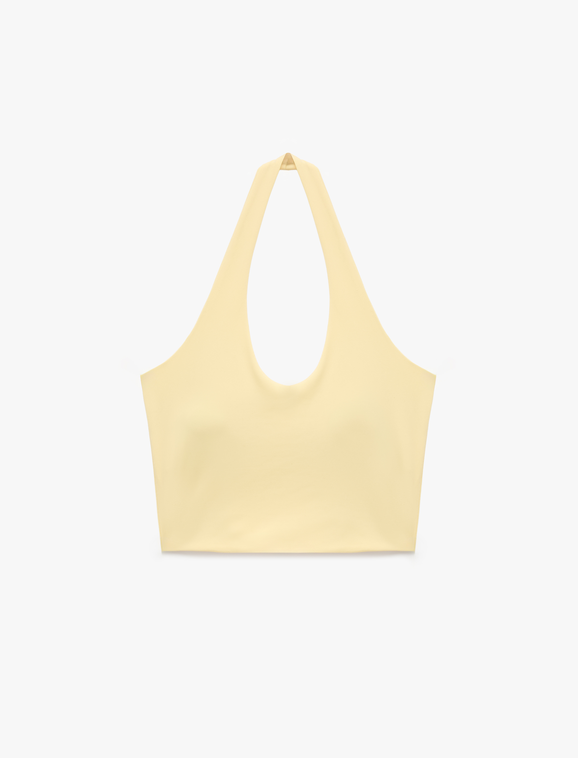 Koton Slim Fit Sırtı Açık Halter Yaka Kolsuz Spor Atlet