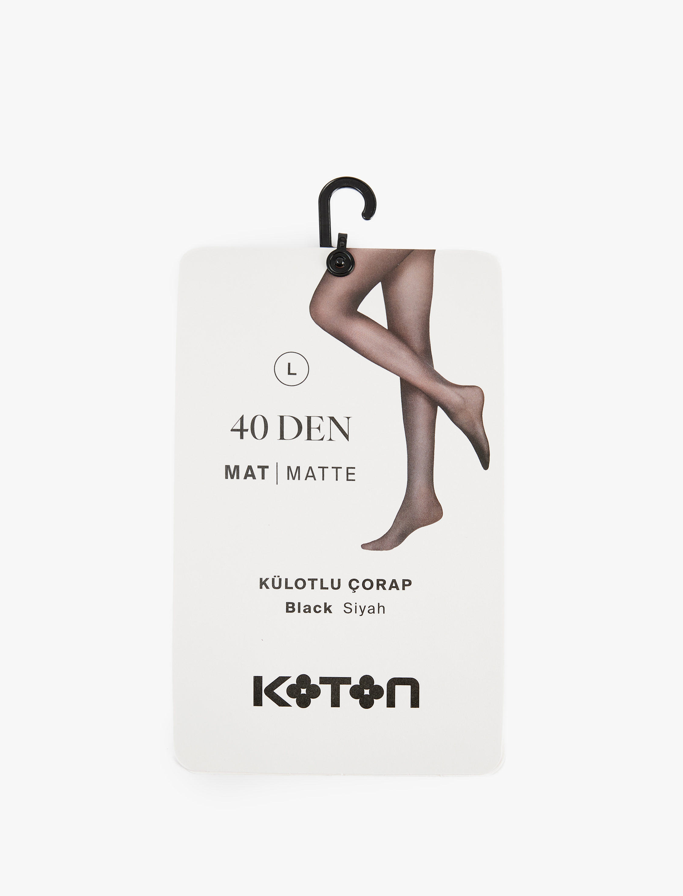  Kadın 40 Den Mat Görünümlü Külotlu Çorap