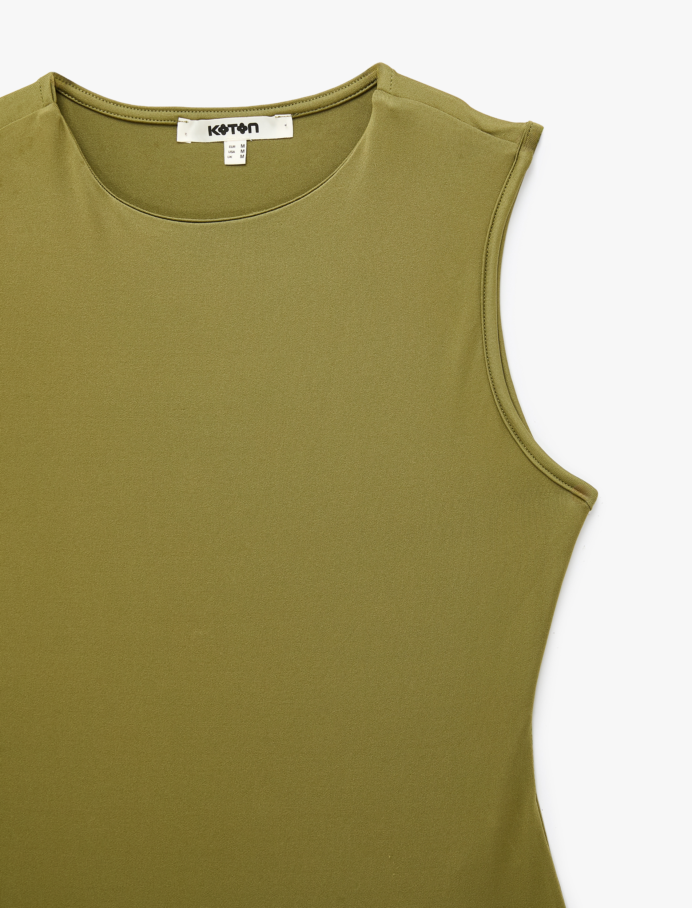   Slim Fit Kolsuz Bisiklet Yaka Bodysuit