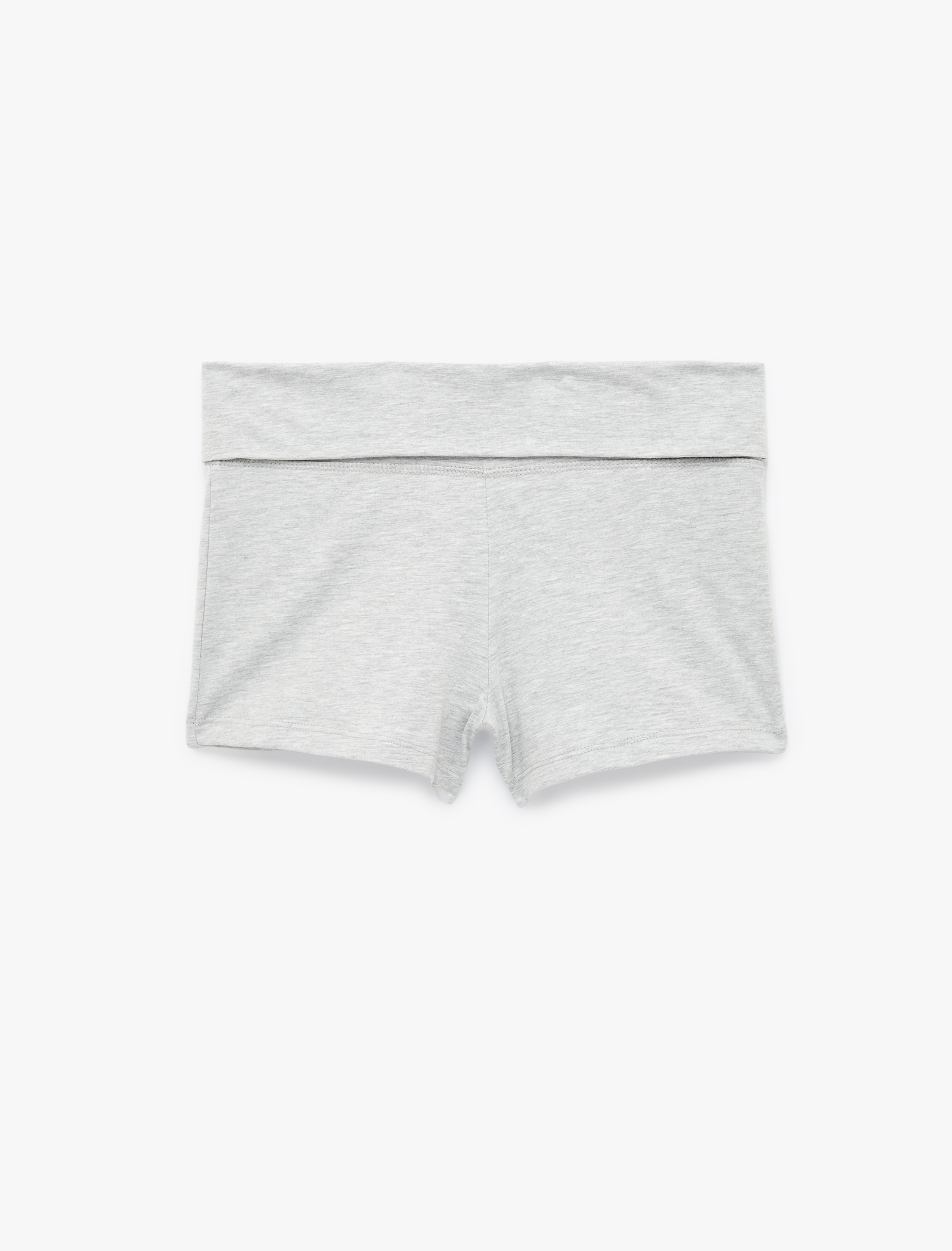 Koton Yüksek Bel Slim Fit Şort Pijama Altı